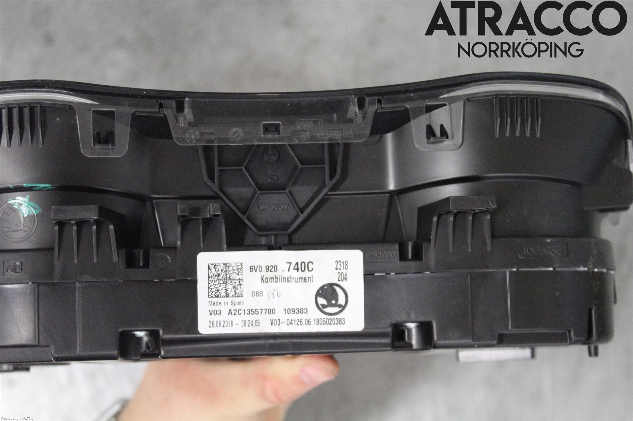 Skoda FABIA 15-21 Instrument Komb