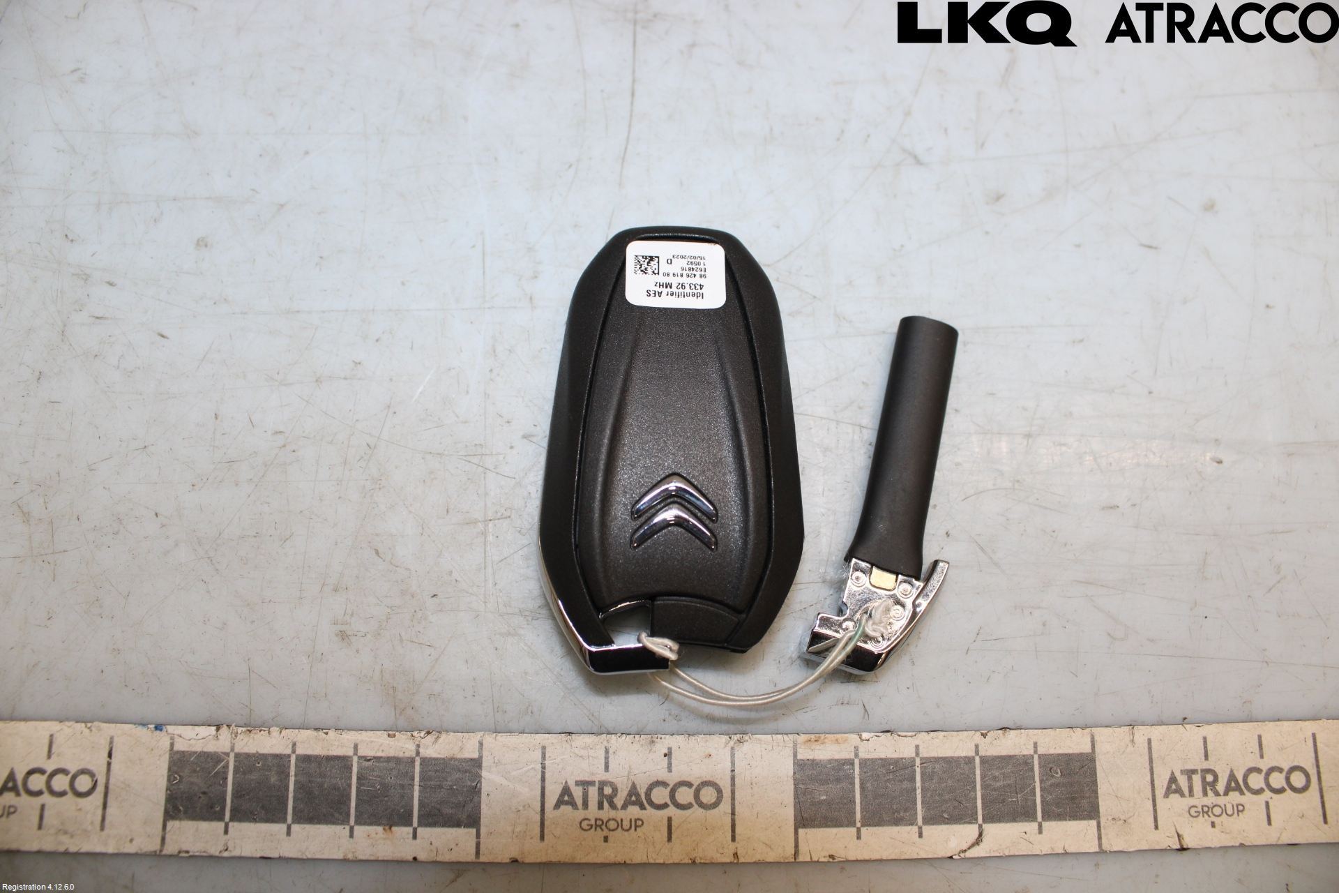 Citroen C5 AIRCROSS 19- Nyckel-Nycklar