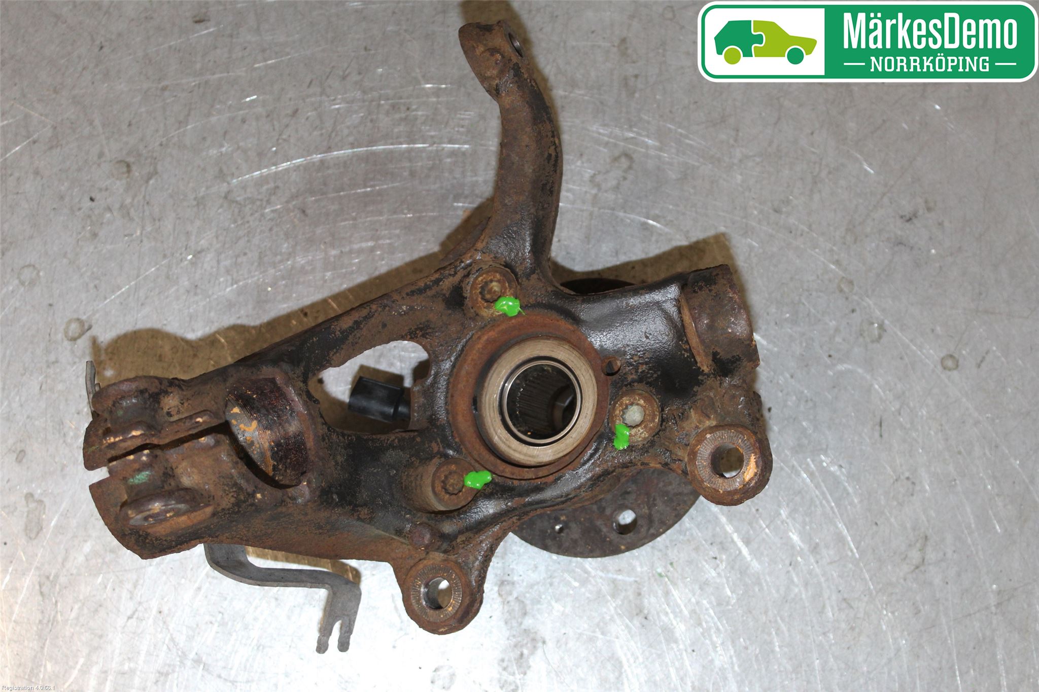 Audi A3/S3 8V 13-20 Styrspindel Lagerhus Hö