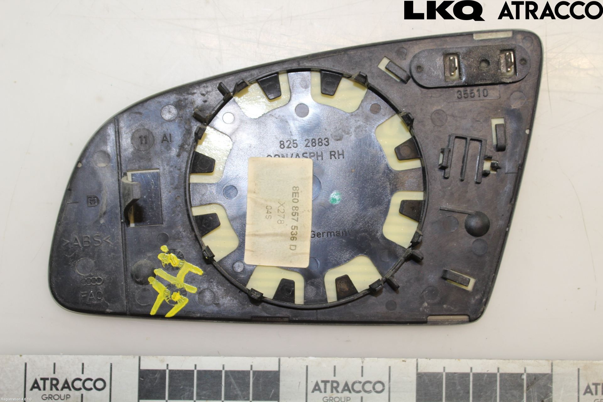 Audi A4/S4 01-05 Spegelglas Hö