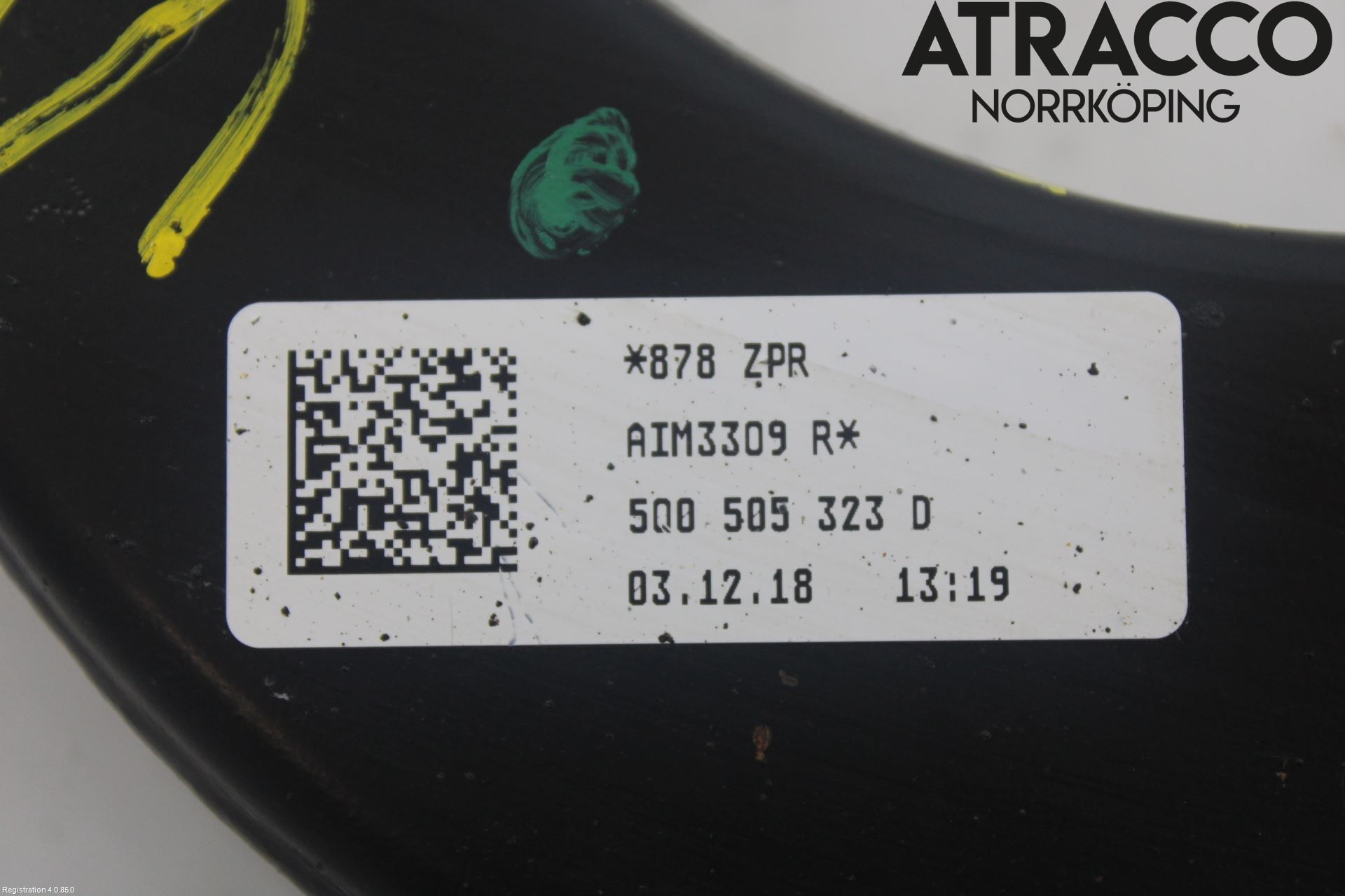 Seat TARRACO 19- Bärarm Bak Övre Vänster