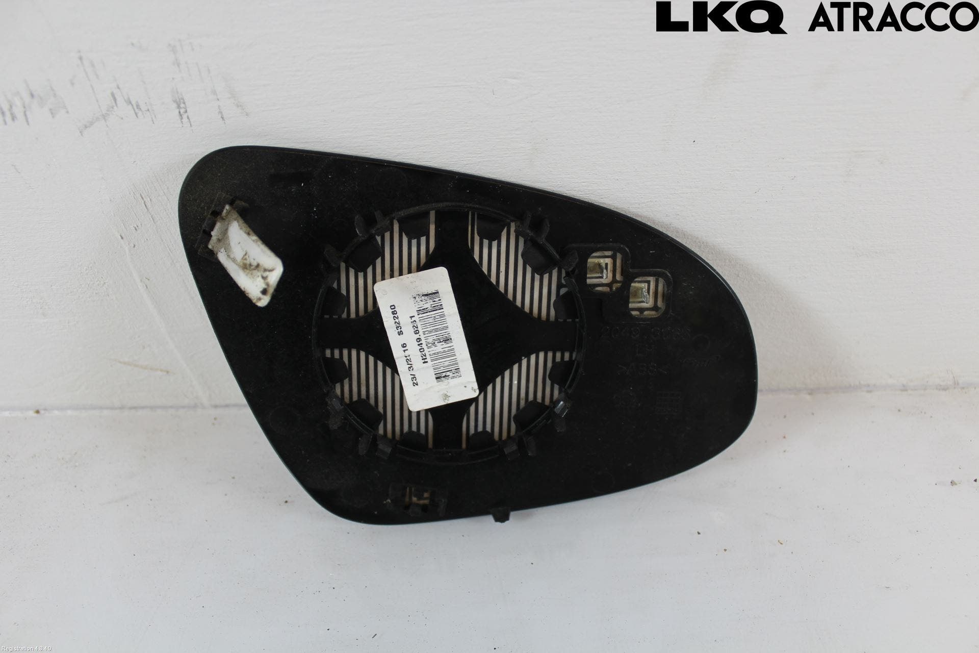 Toyota AURIS 13-19 Spegelglas Vä