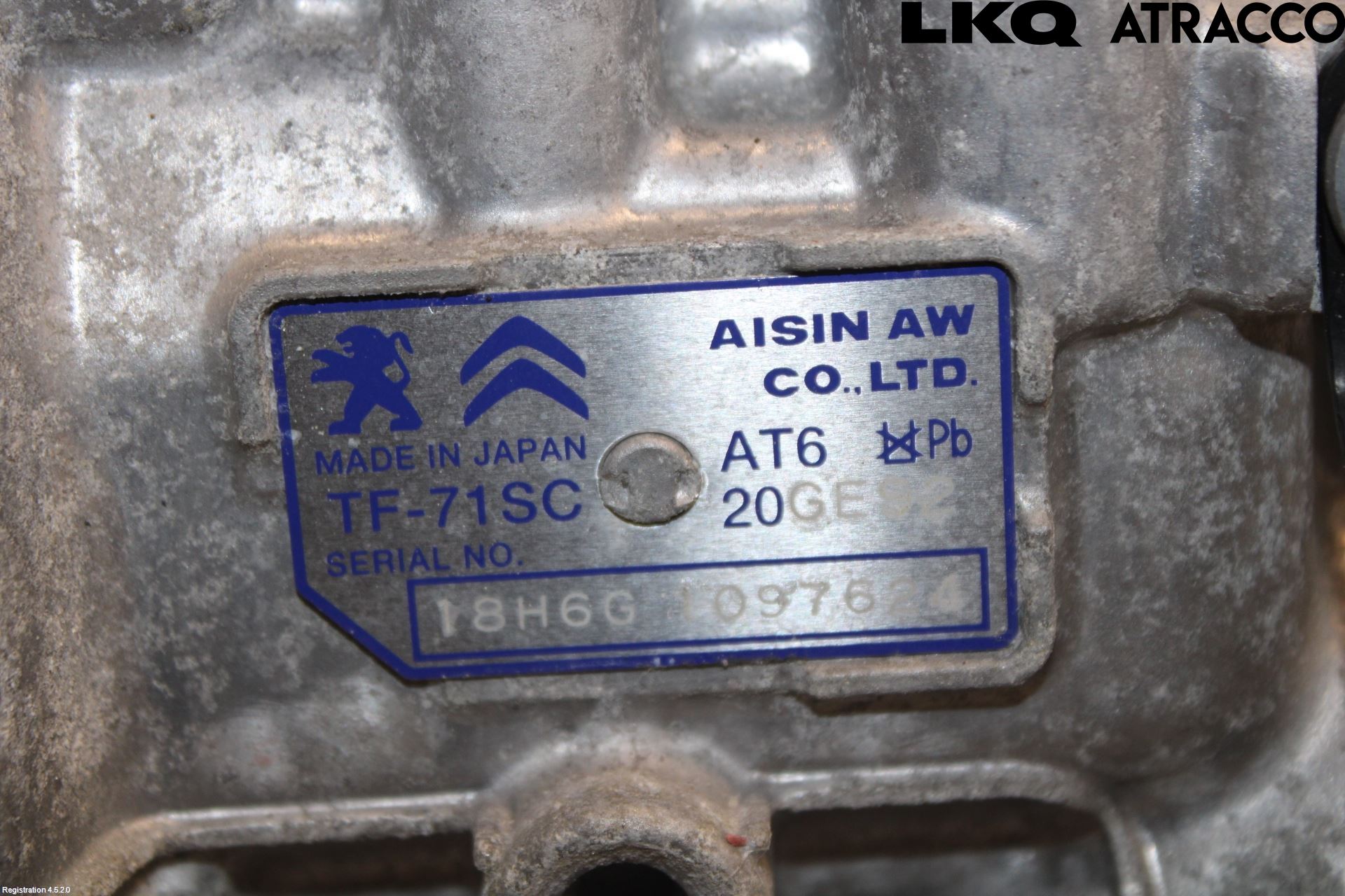 Citroen COTROEN C3 17-24 Växellåda Automat