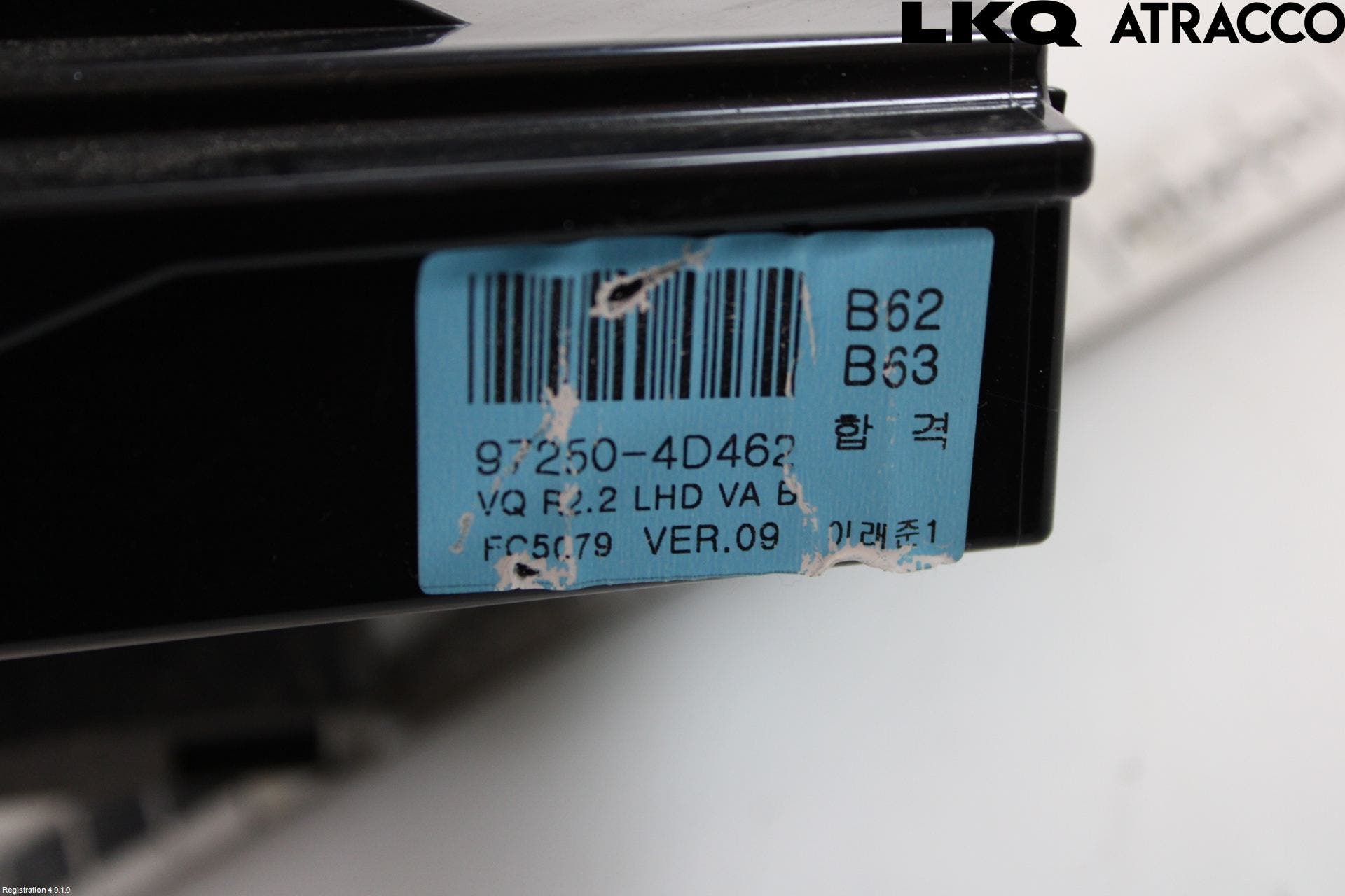 Kia CARNIVAL Värmereglage