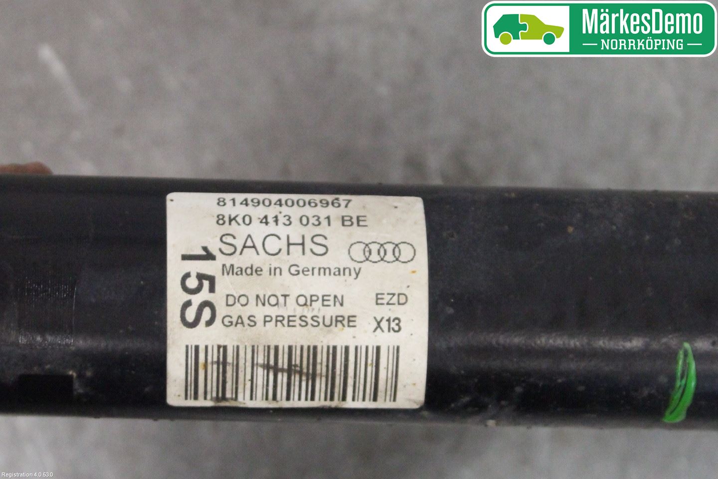 Audi A5 07-16 Fjäderben Fram Höger