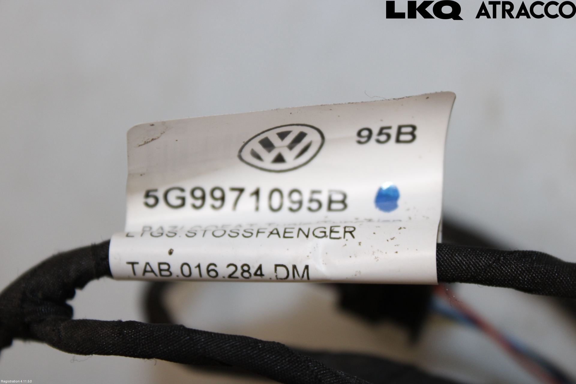 Volkswagen VW GOLF / E-GOLF VII 13-20 Parkeringshjälp Backsensor