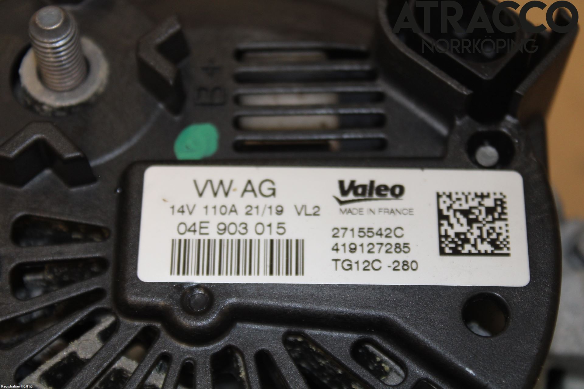 Audi A1 19- Generator