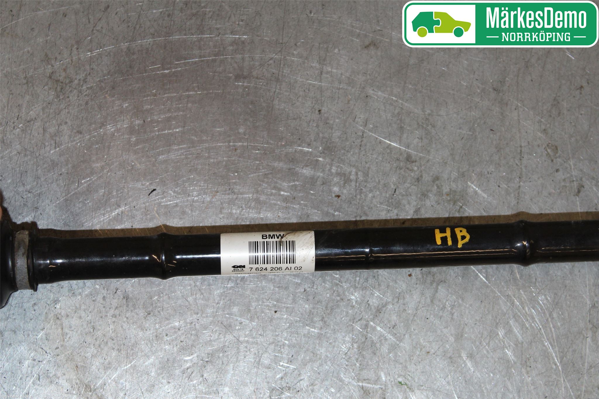 BMW 1 F20/F21 11-19 Drivaxel Bak Vänster