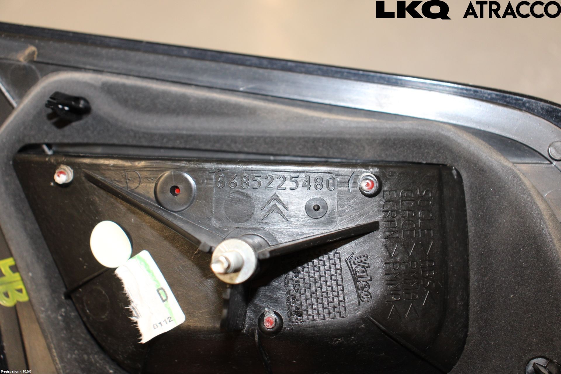 Citroen C3 10-17 Bakljus Lucka Hö