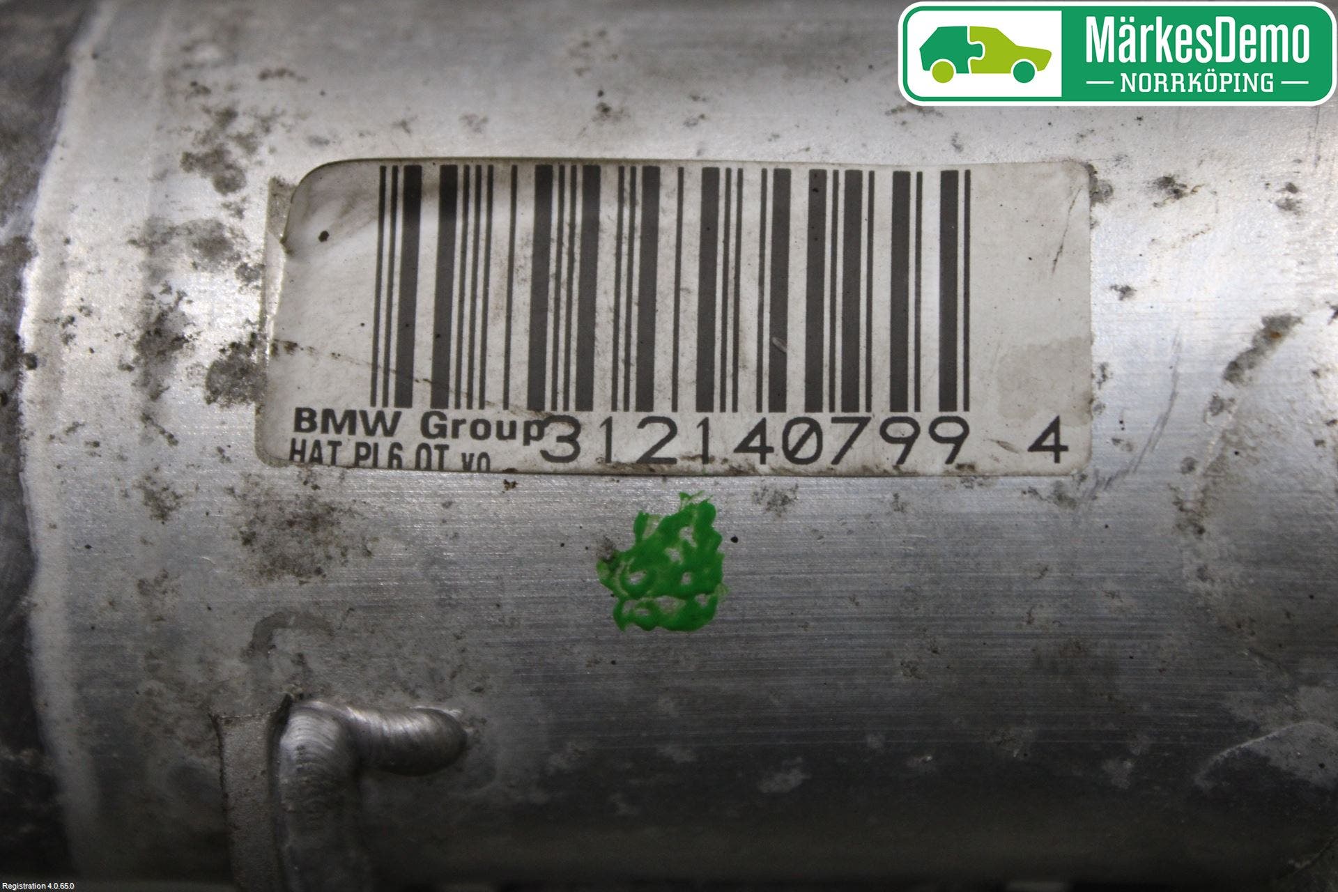 BMW 5 F10/F11/F18 09-17 Bakaxelbalk