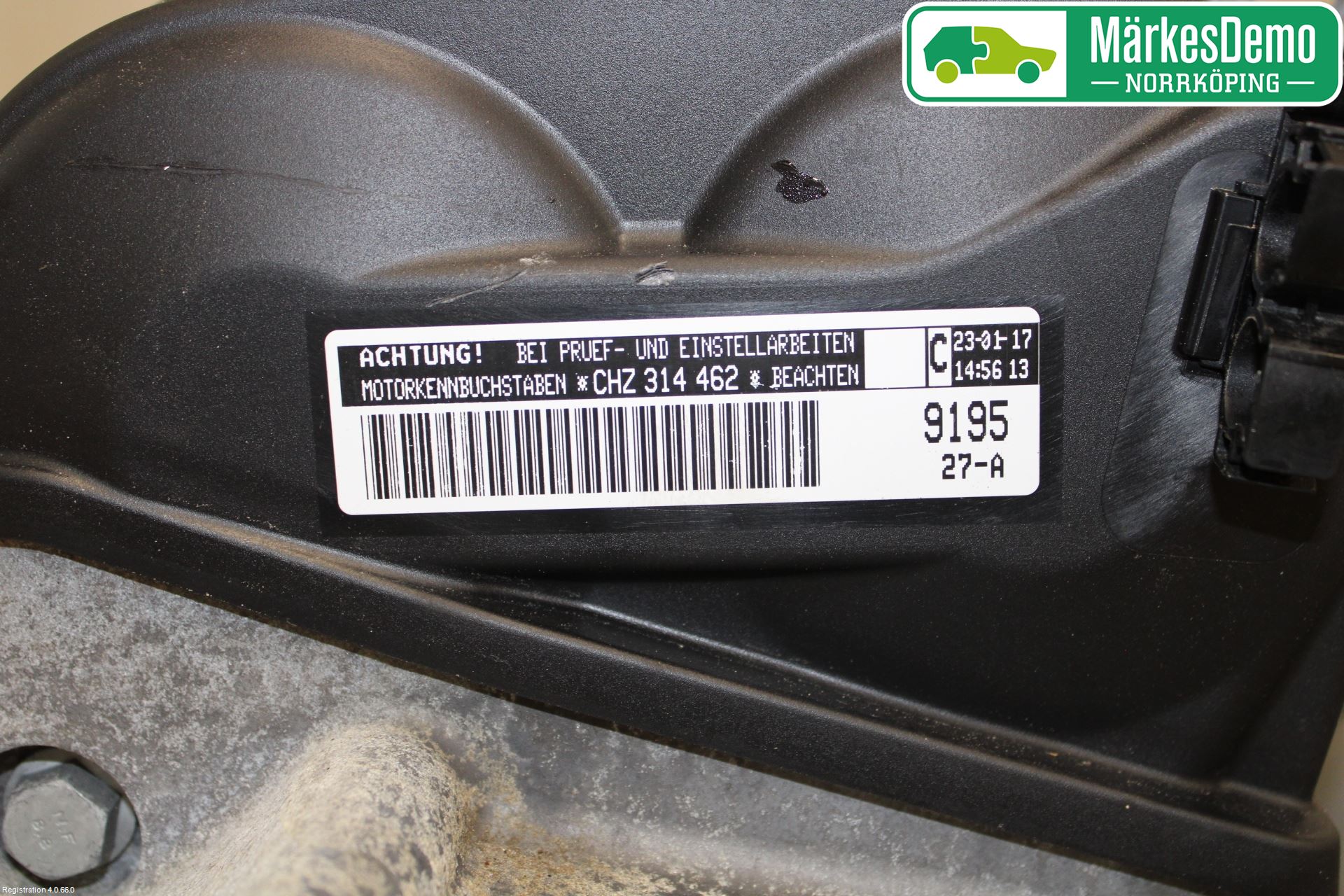 Volkswagen VW GOLF / E-GOLF VII 13-20 Motor Bensin