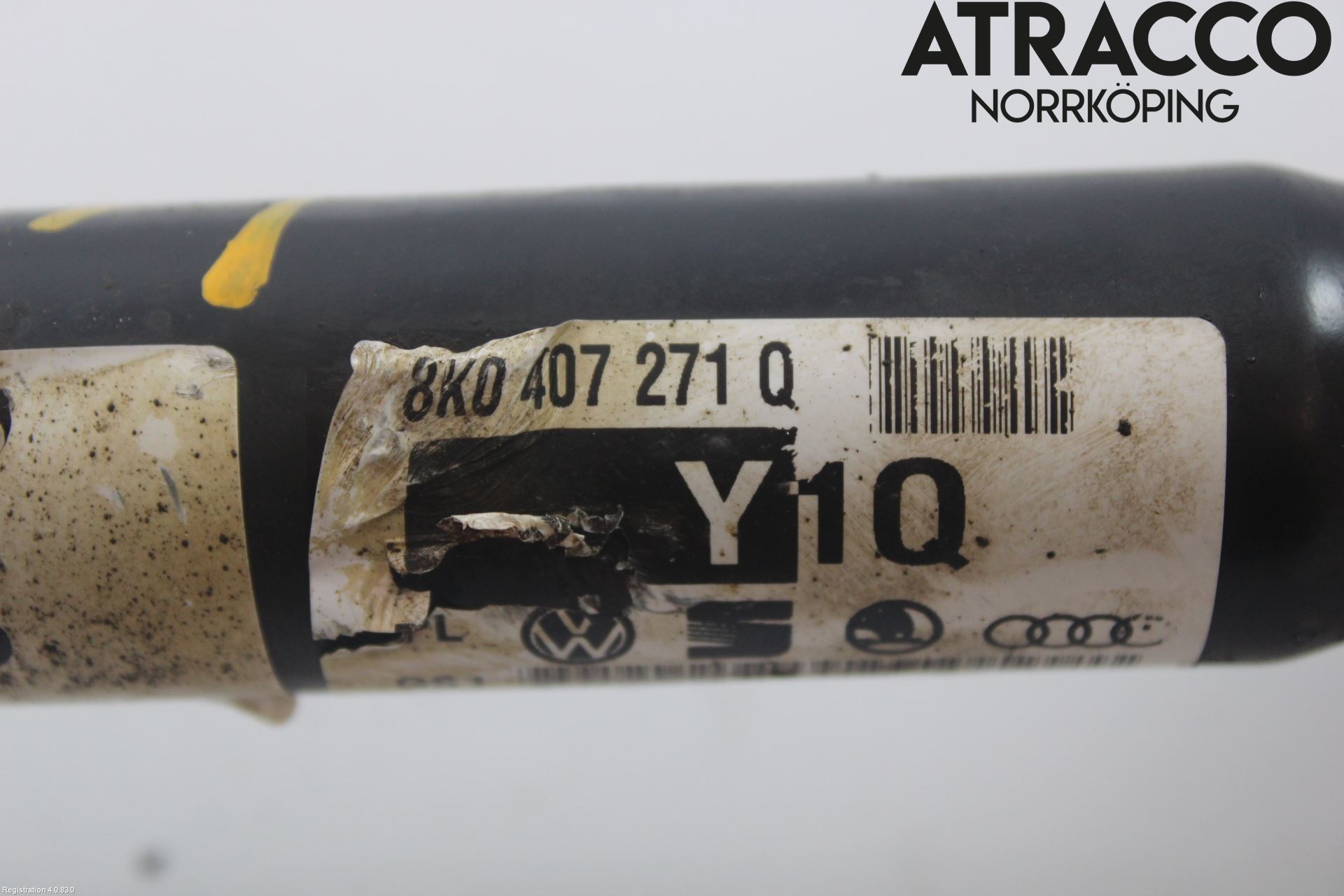 Audi A4/S4 08-11 Drivaxel Fram Vänster