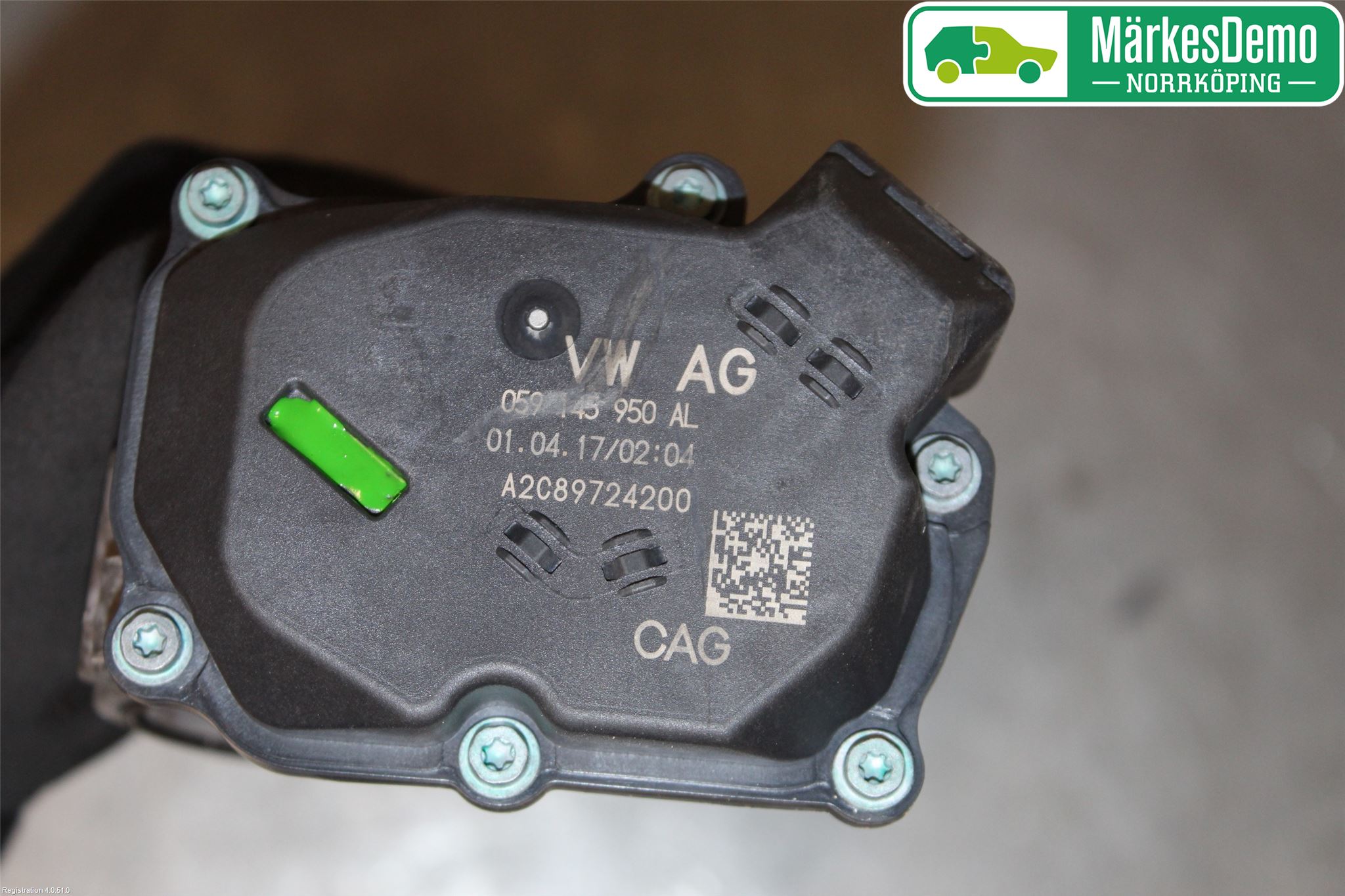 Audi A6 ALLROAD 12-18 Injspjällhus