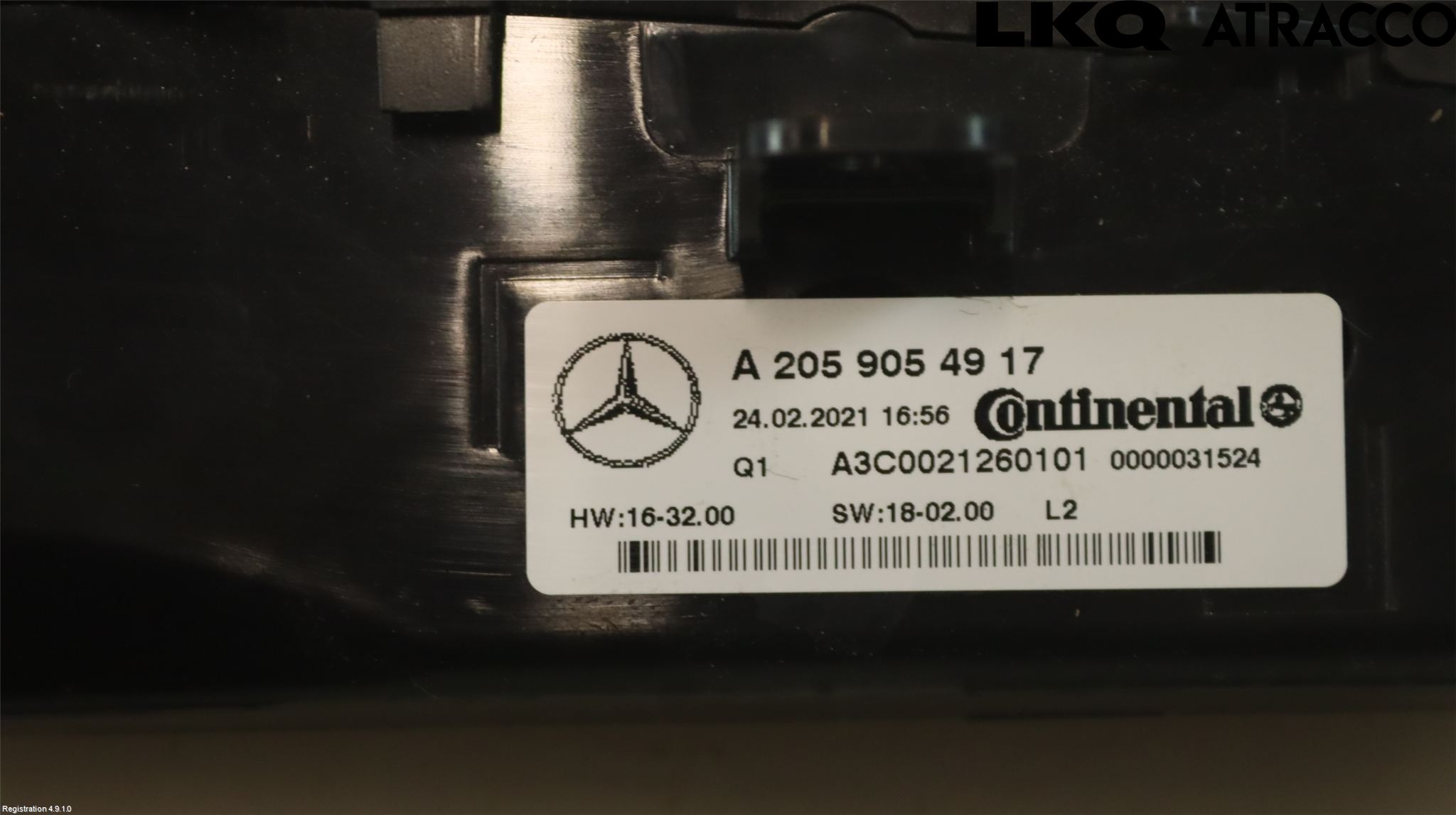 Mercedes-Benz MB EQC (N293) 20- Värmereglage