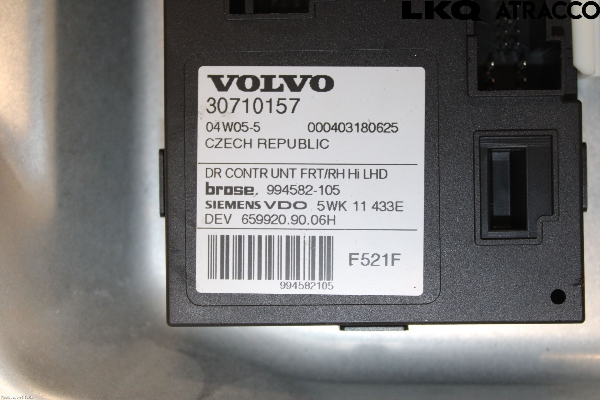 Volvo S40 04-07 Fönsterhiss El Kompl