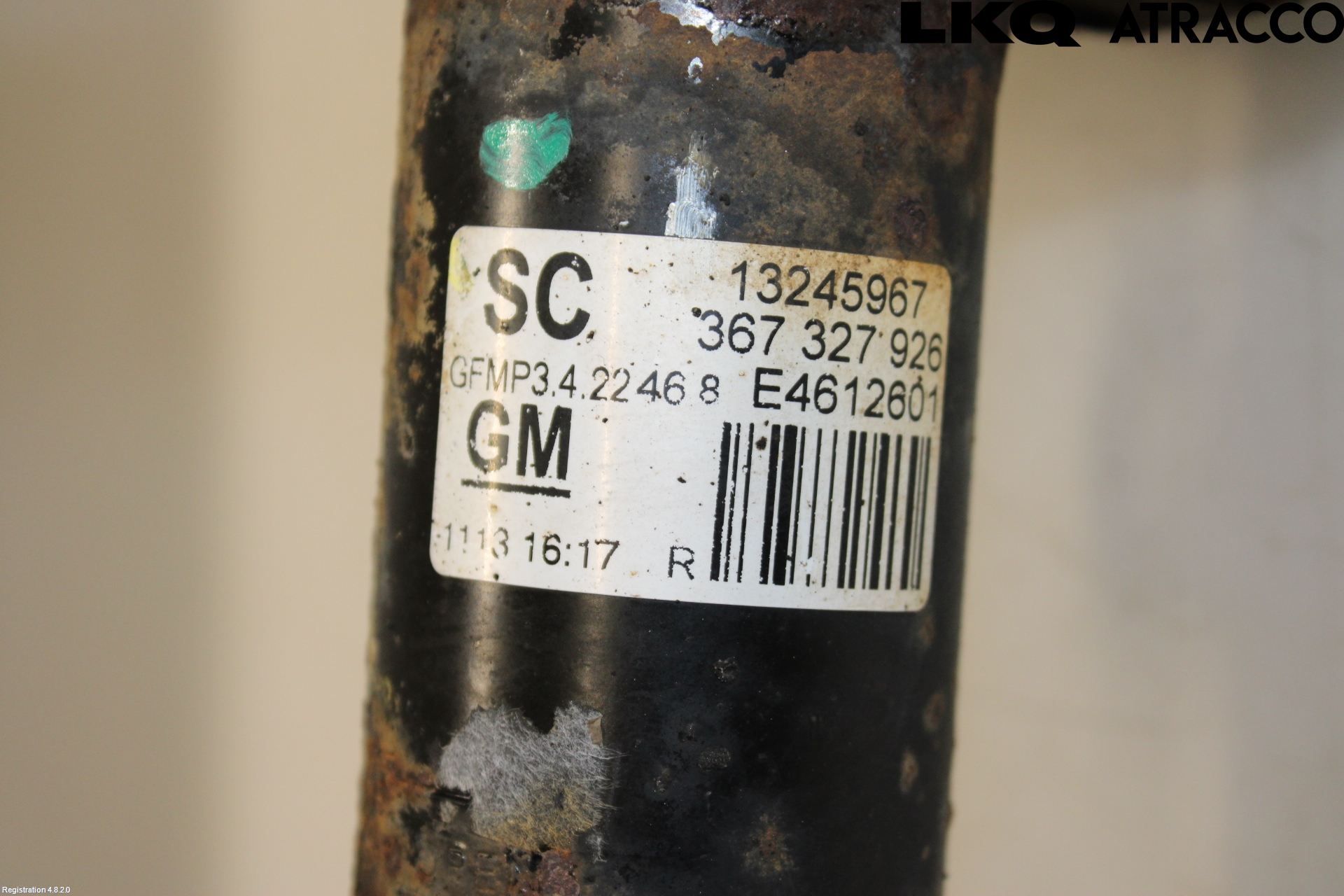 Opel INSIGNIA 09-16 Fjäderben Fram Höger