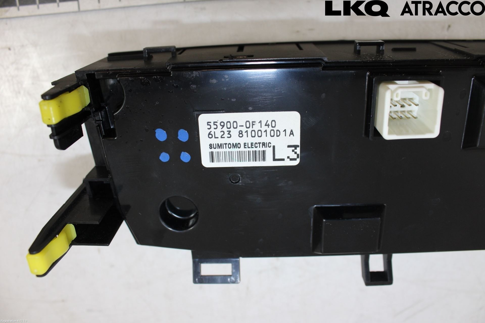 Toyota VERSO 09-18 Värmereglage