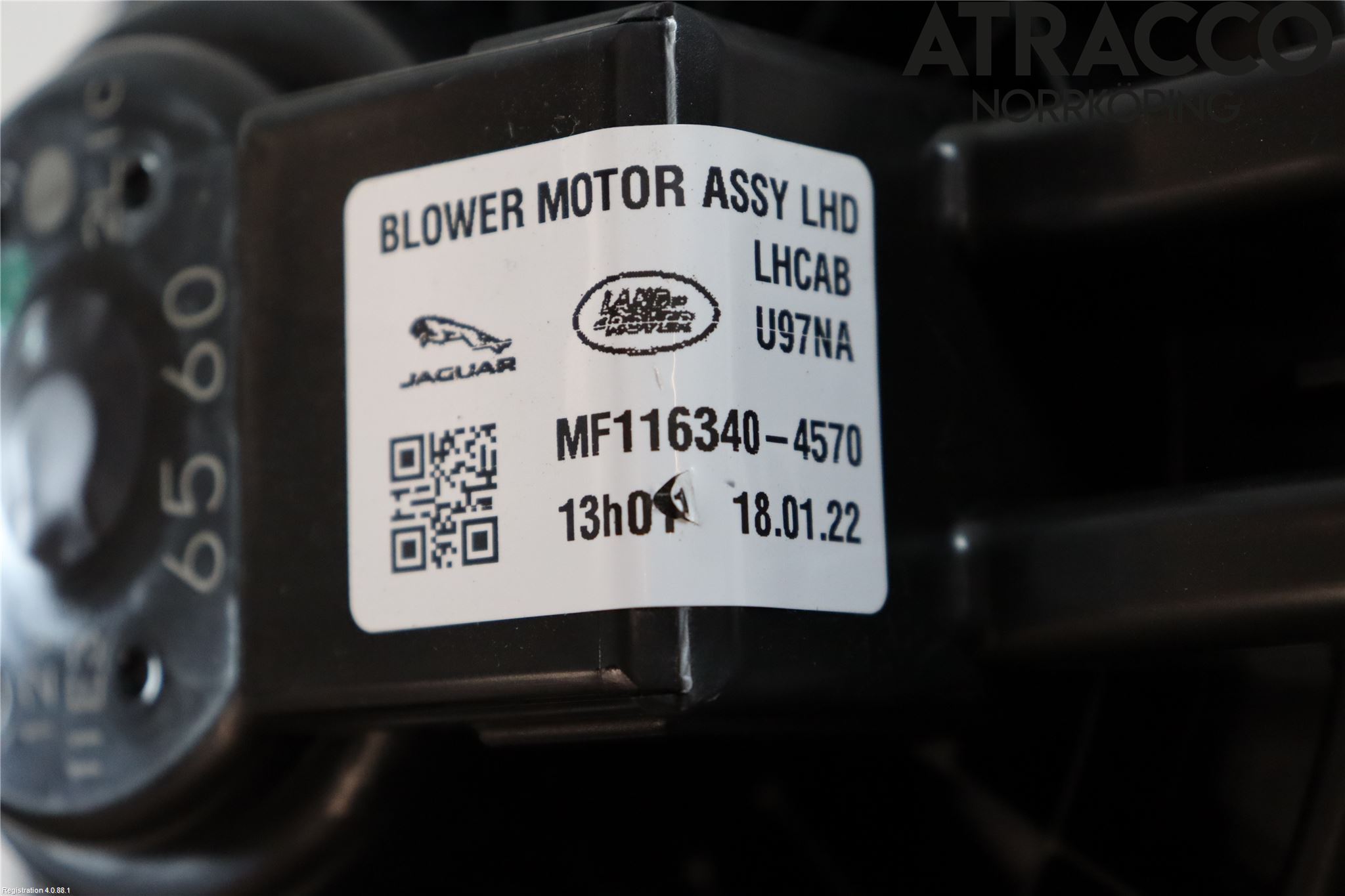 Jaguar F-TYPE Värmefläkt