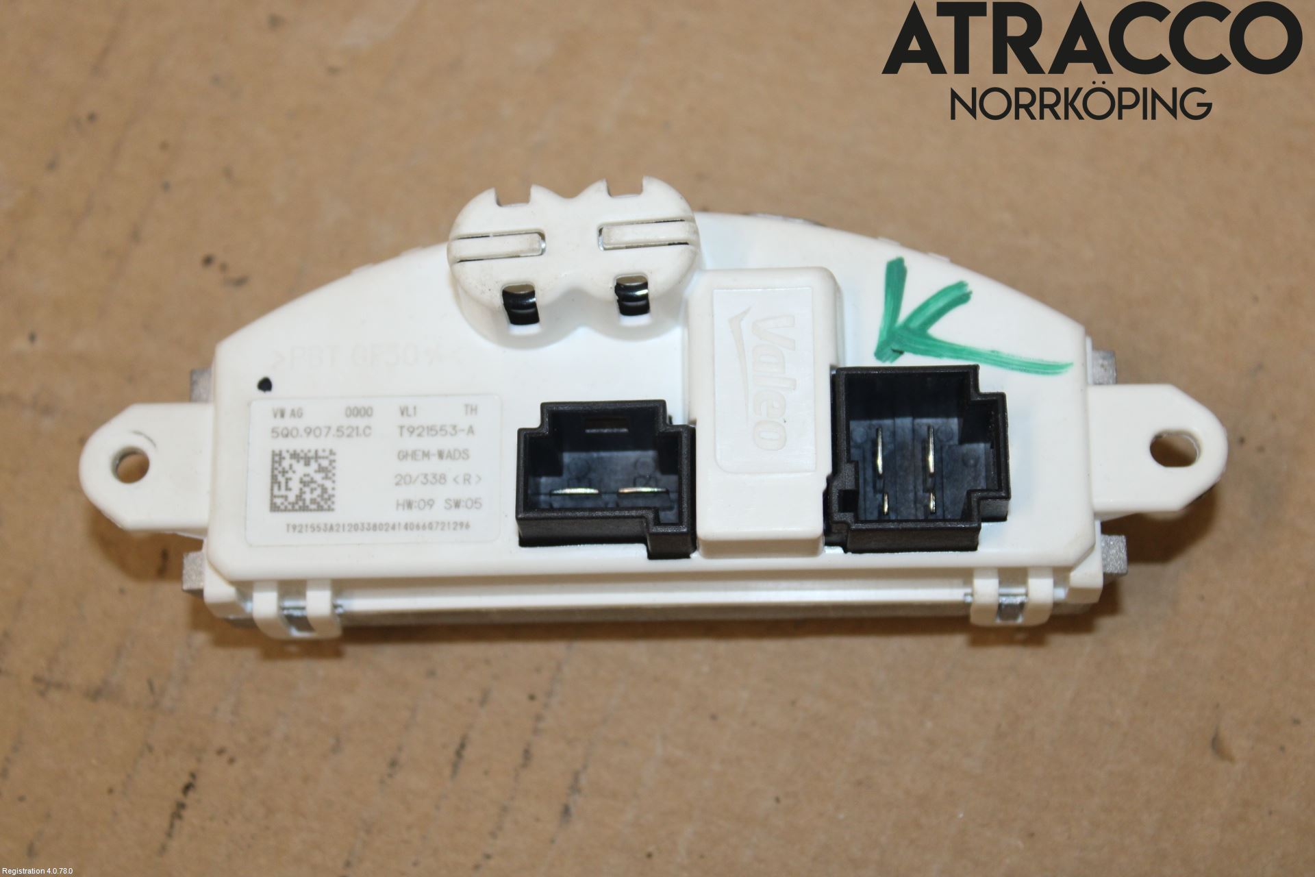 Skoda KAMIQ 20- Värmefläktsmotstånd