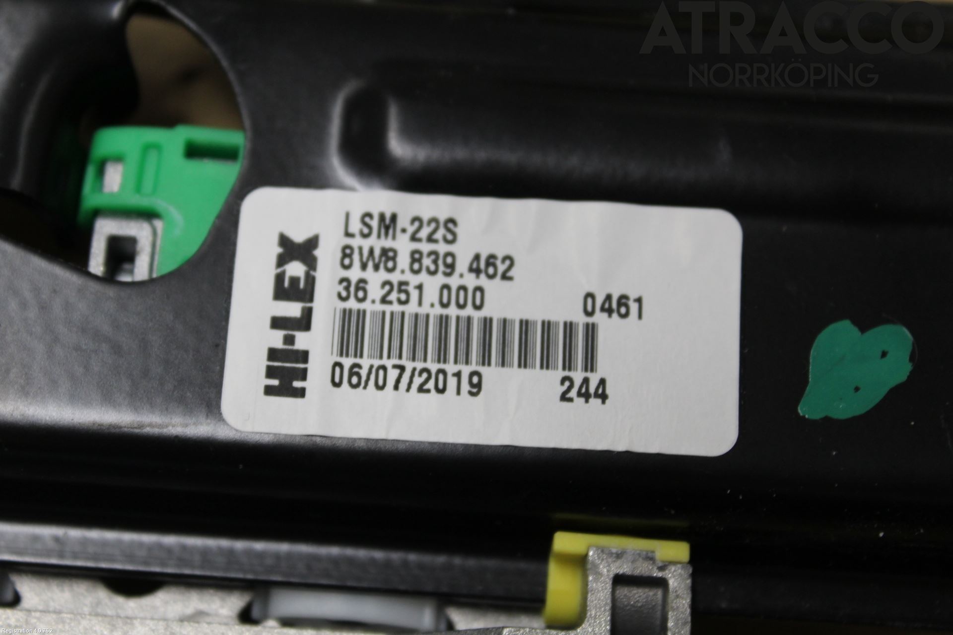 Audi A5 17- Fönsterhiss El Kompl