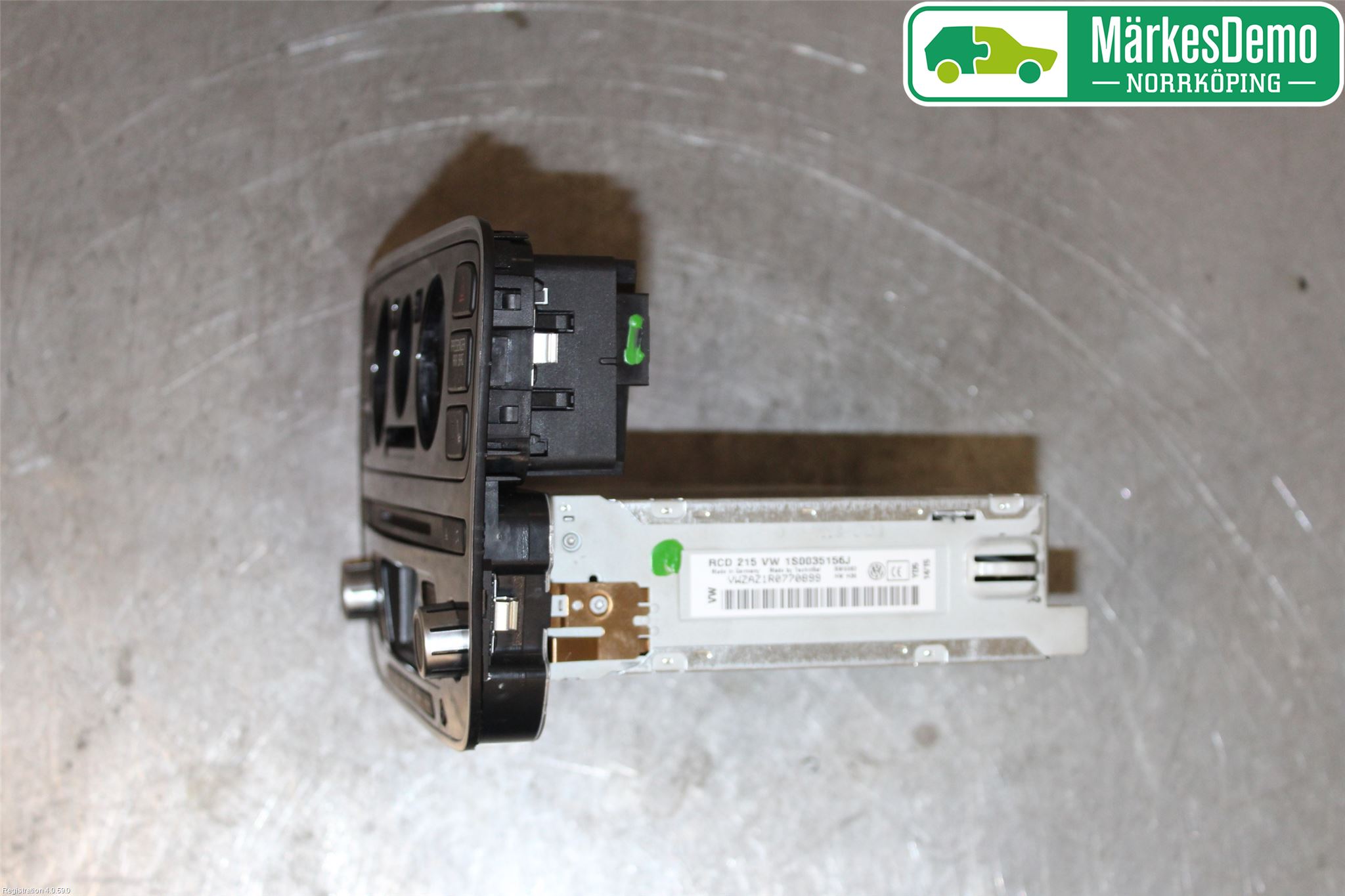 Volkswagen VW UP! / E-UP! Cd Radio - Multimediapanel