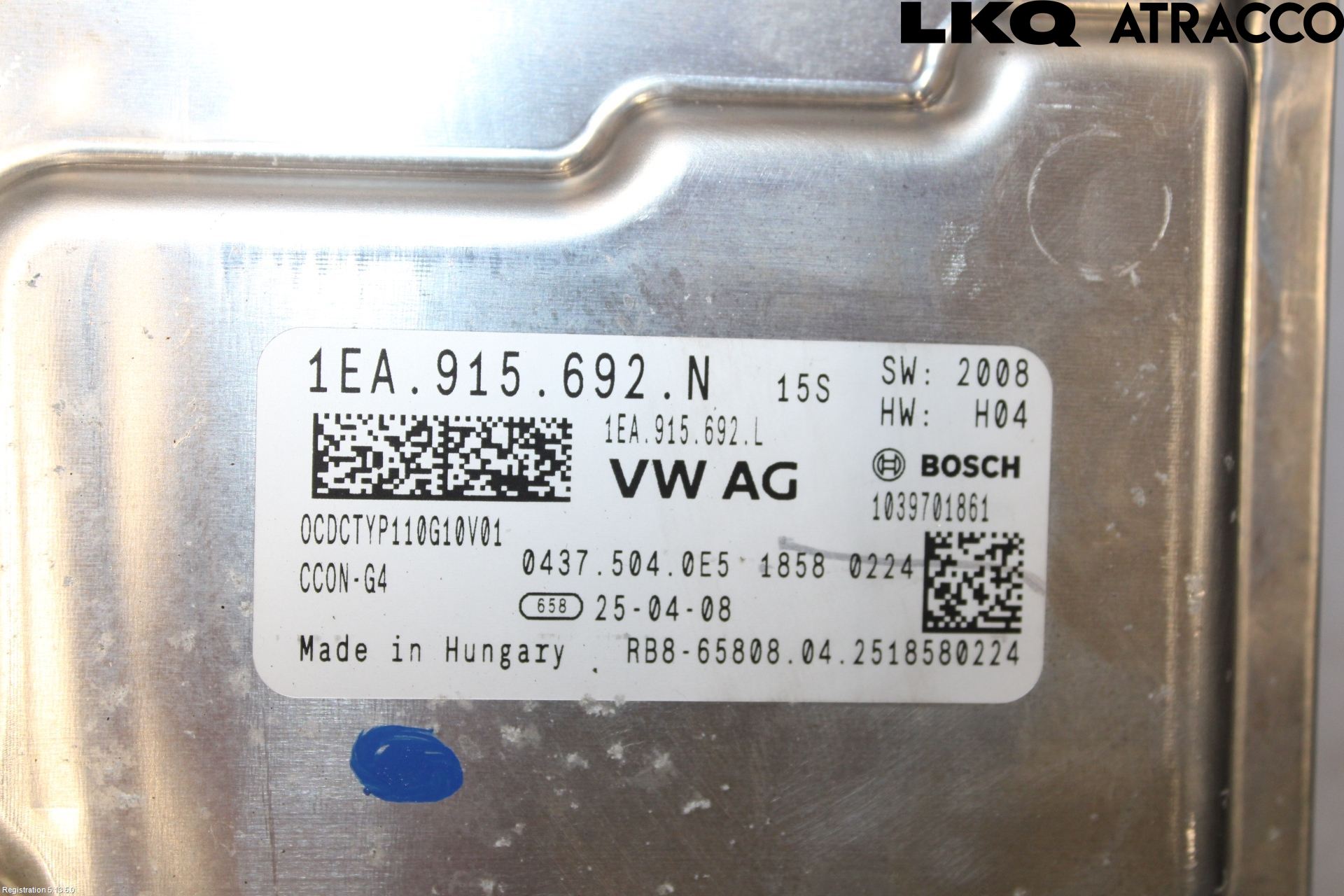 Volkswagen VW ID BUZZ/CARGO 22- Batteriladdare Högspänning