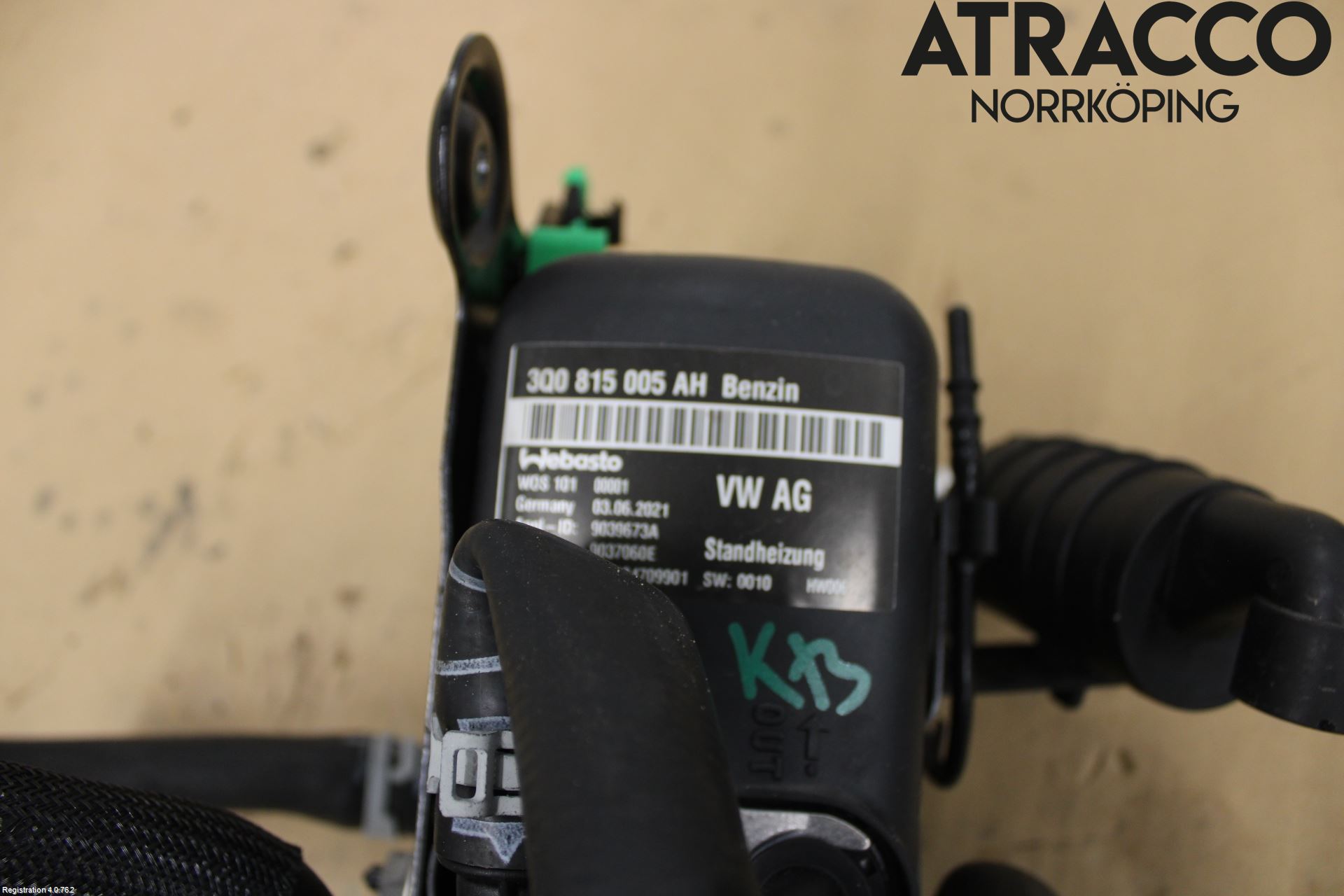 Volkswagen VW ARTEON 17- Bensinvärmare