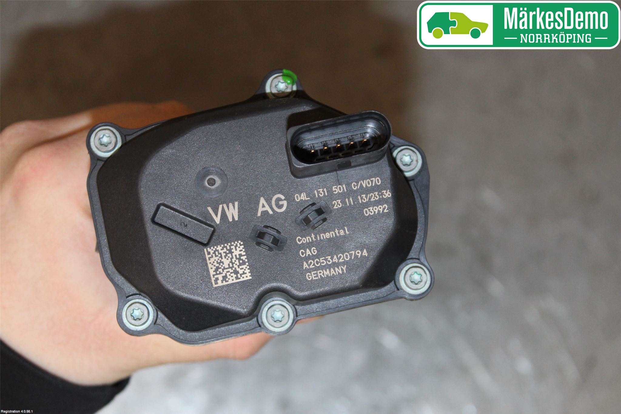 Volkswagen VW GOLF / E-GOLF VII 13-20 Egr Ventil