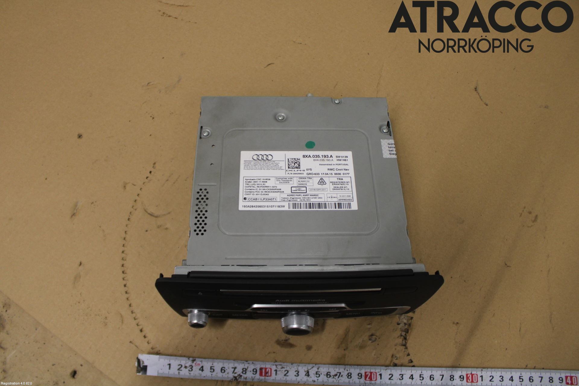 Audi A1/S1 11-18 Cd Radio - Multimediapanel