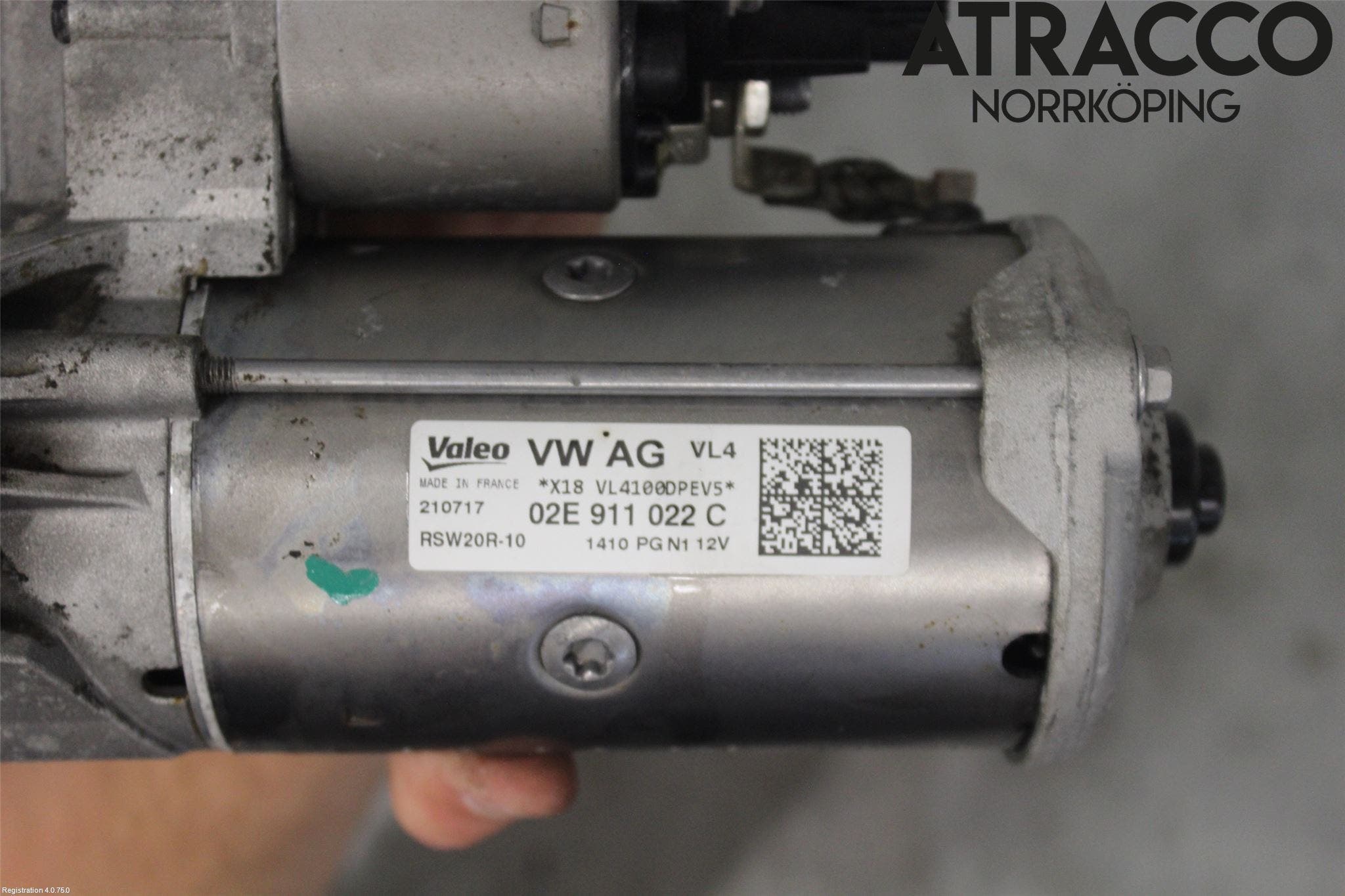 Volkswagen VW PASSAT 15-19 Startmotor Diesel