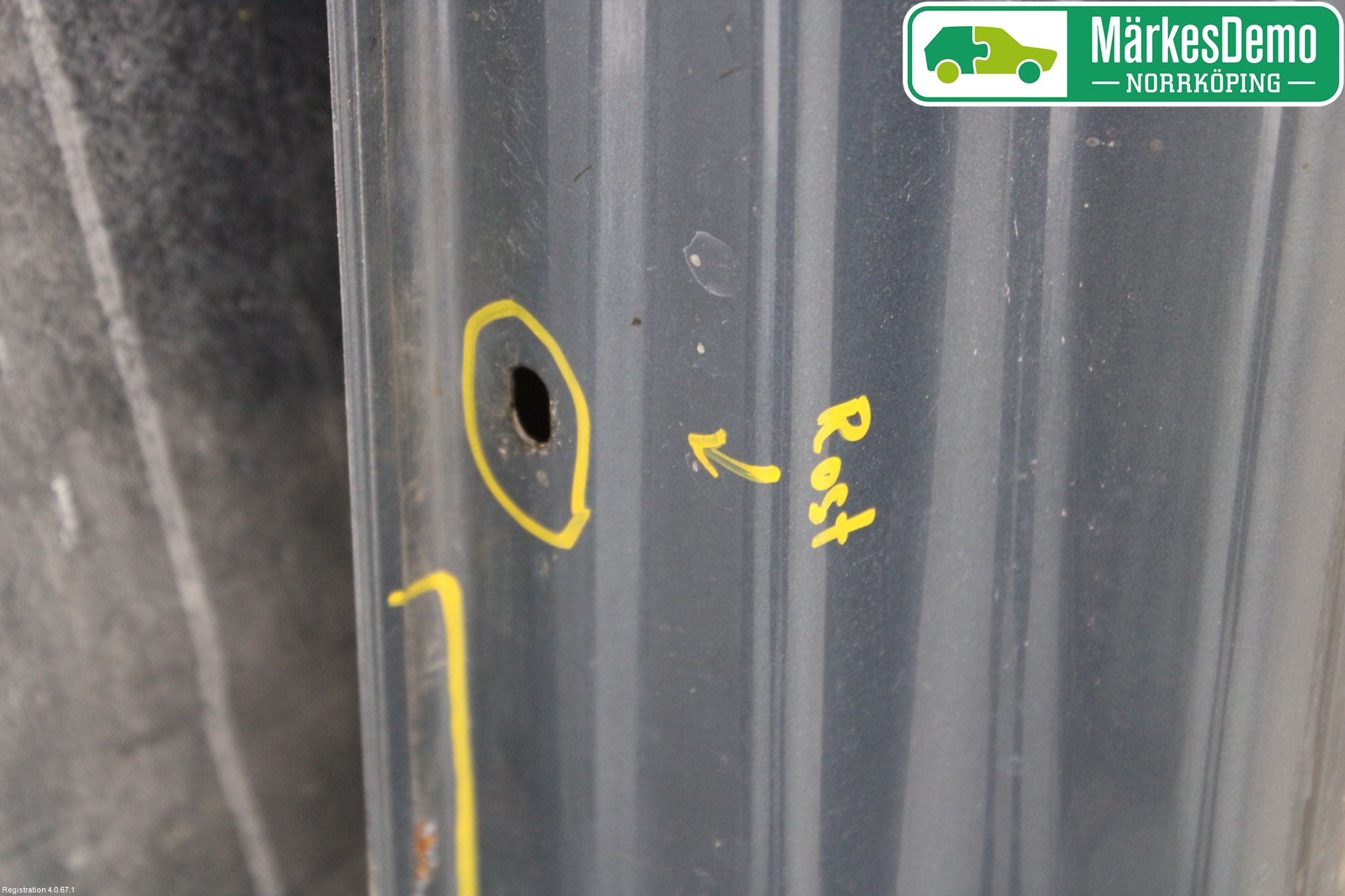 Seat LEON 06-12 Dörr Bak Vänster