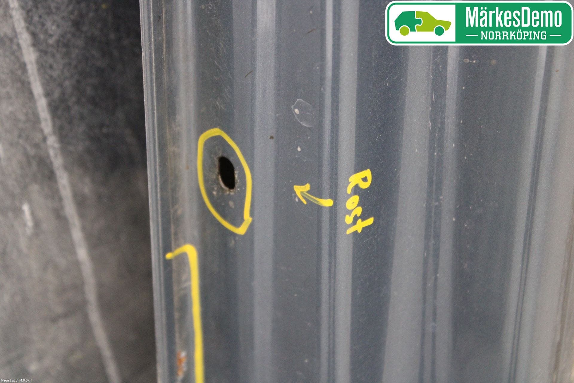 Seat LEON 06-12 Dörr Bak Vänster