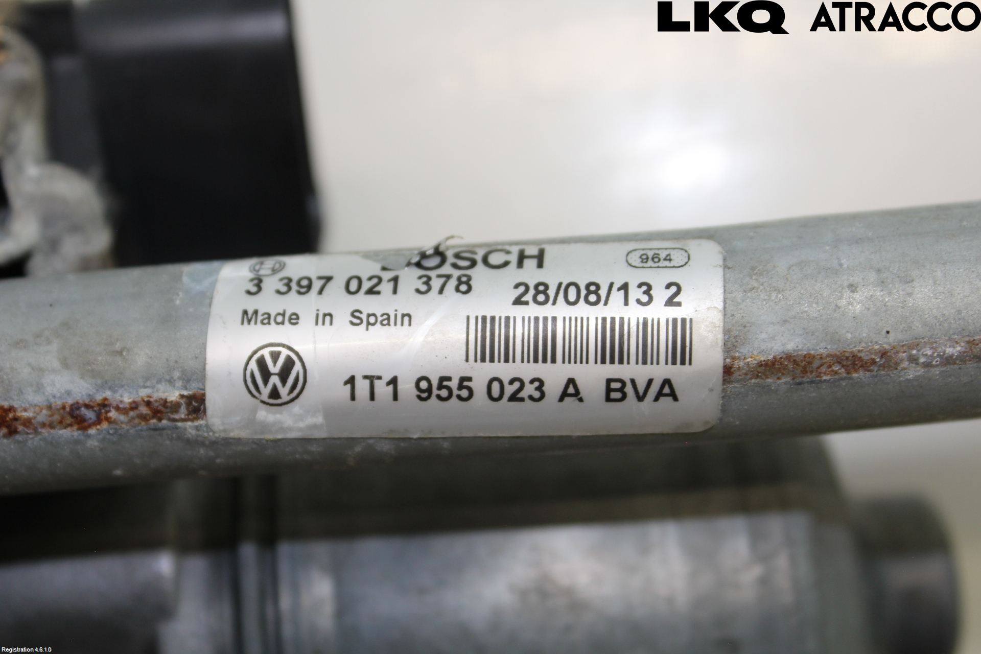 Volkswagen VW CADDY 11-15 Torkarmekanism Vindruta