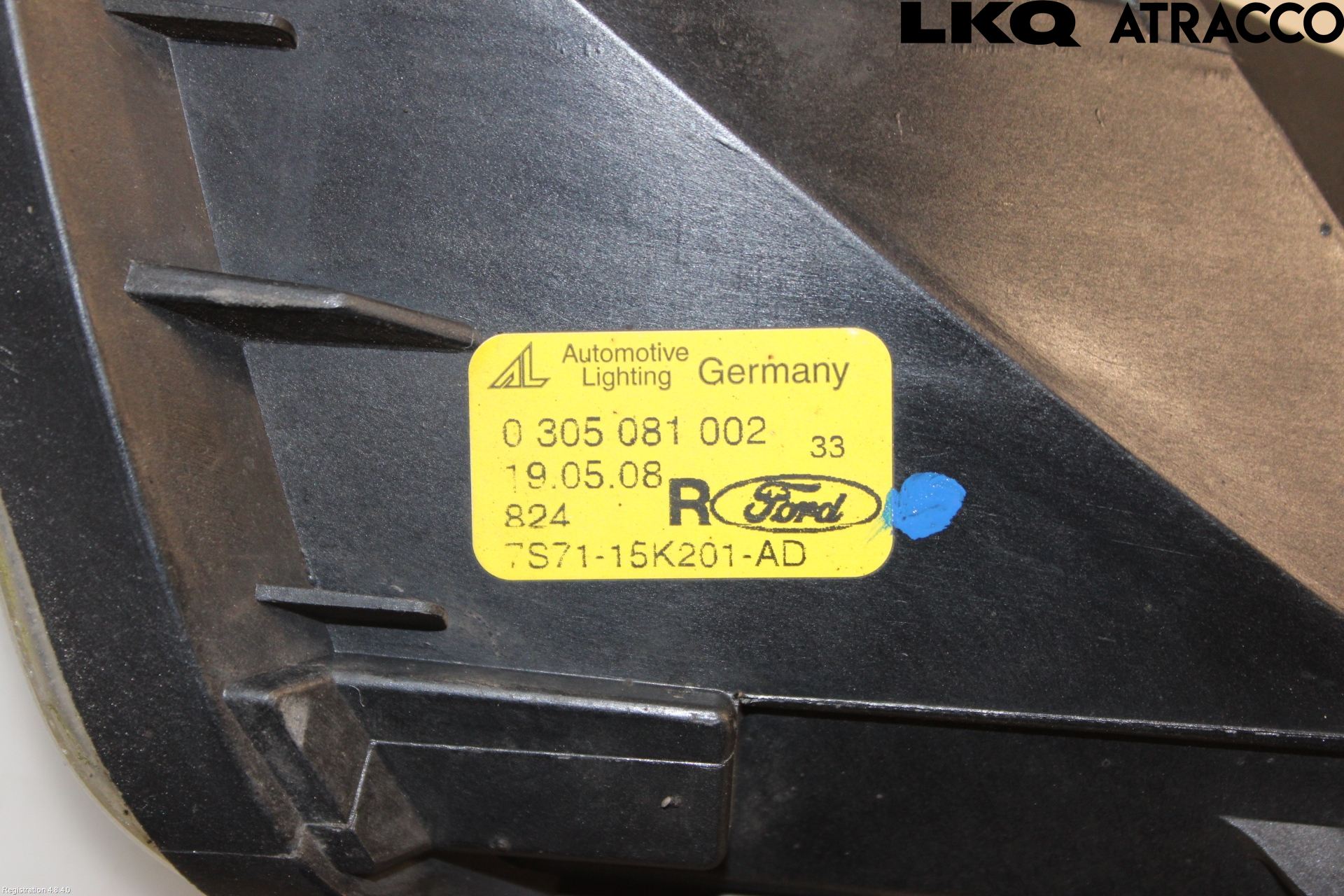 Ford MONDEO 07-15 Dimljus-Varselljus Fram