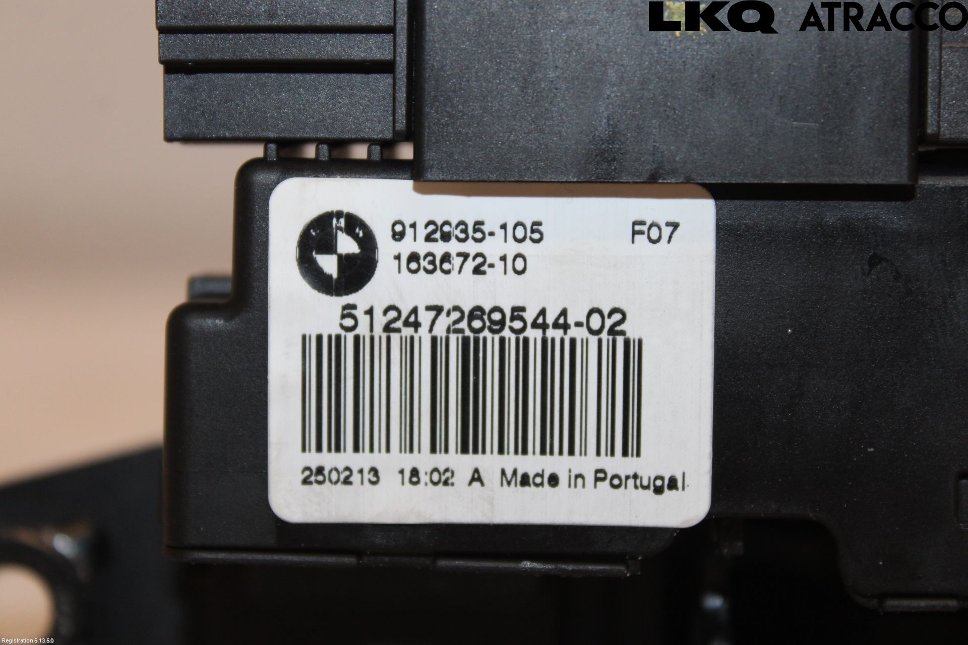 BMW 5 F10/F11/F18 09-17 Låskista Baklucka