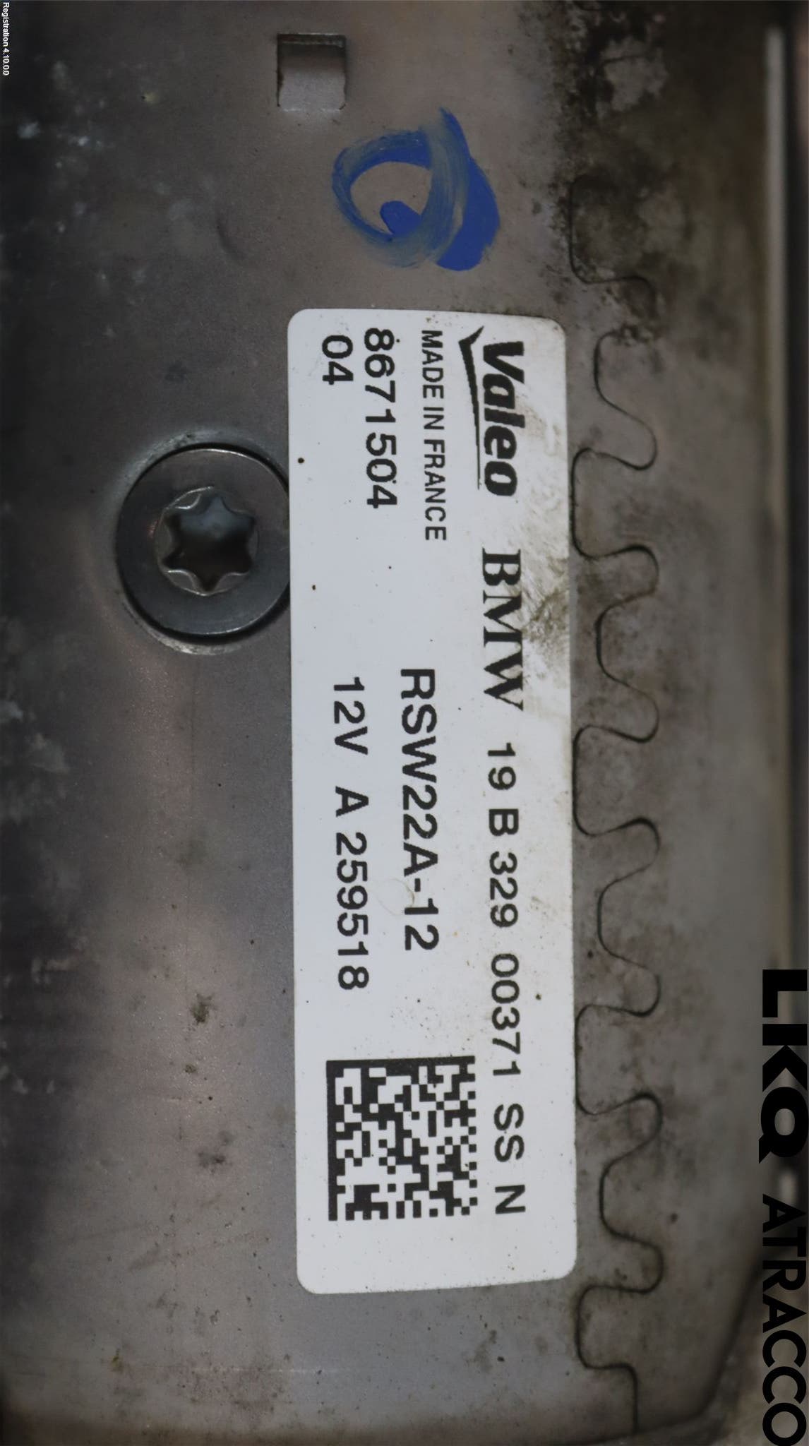 BMW 5 G30/G31/F90 17-23 Startmotor Diesel