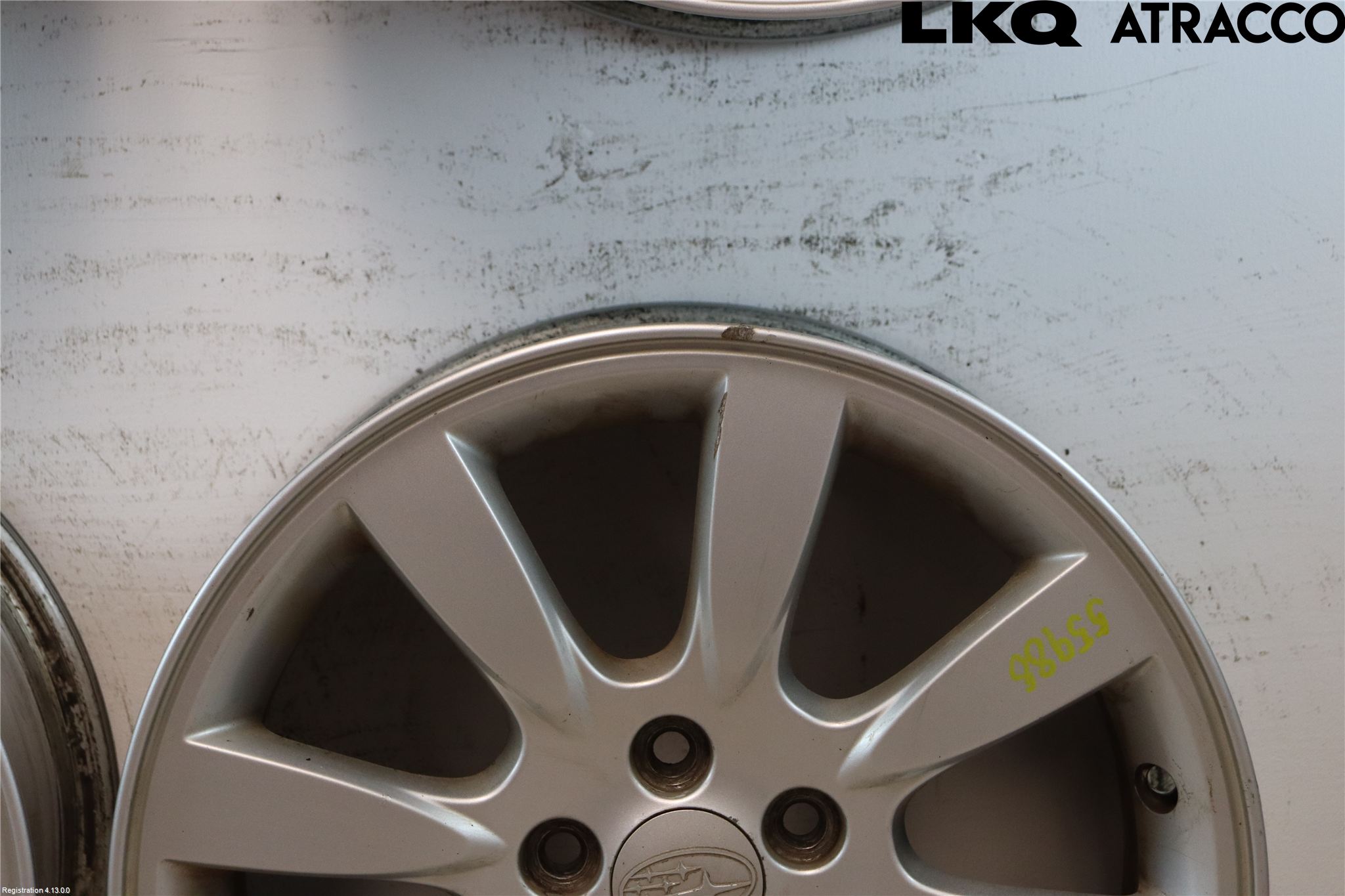 Subaru LEGACY 10-14 Fälgsats Aluminium