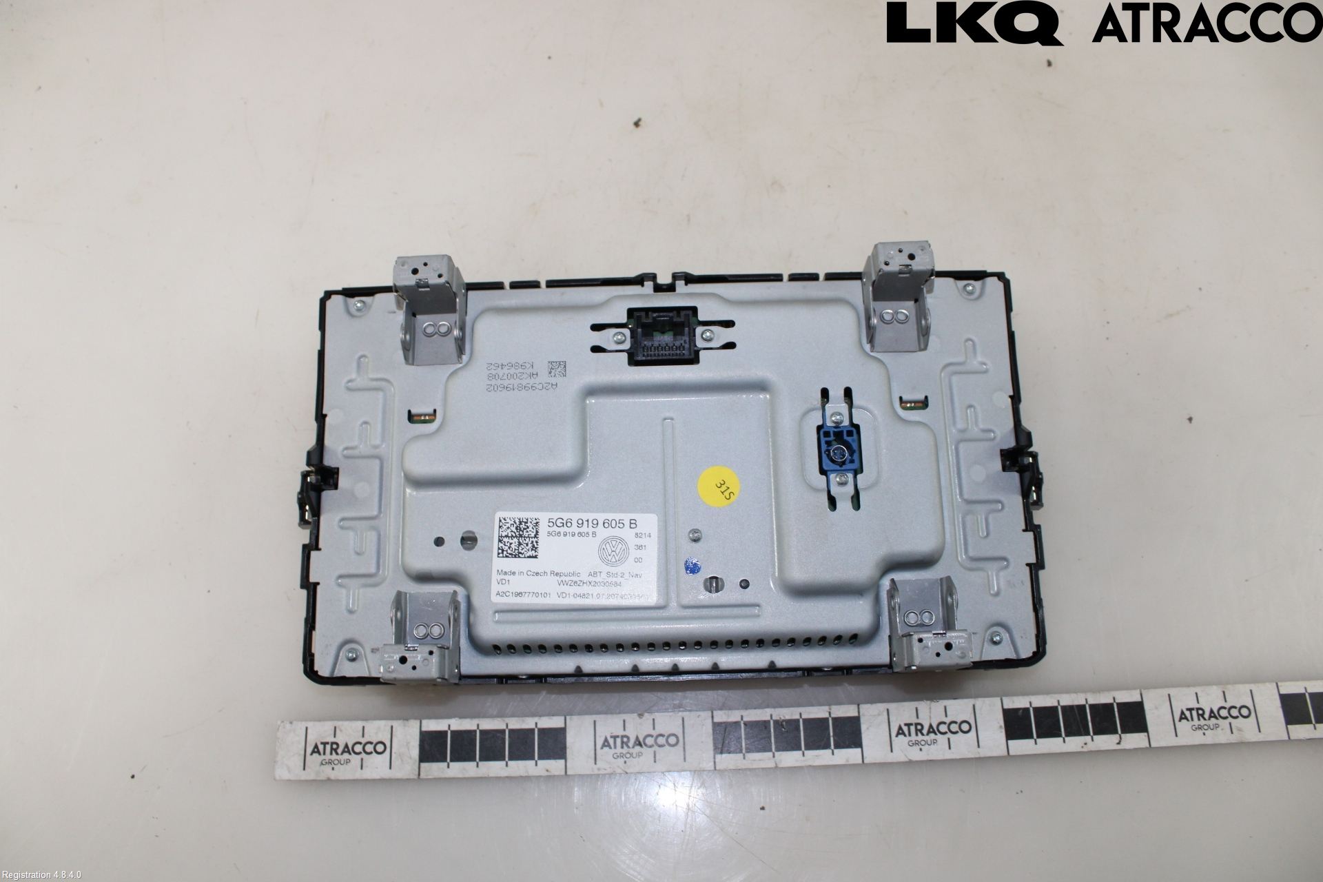 Volkswagen VW CRAFTER II / E-CRAFTER 17- Multifunktionsdisplay