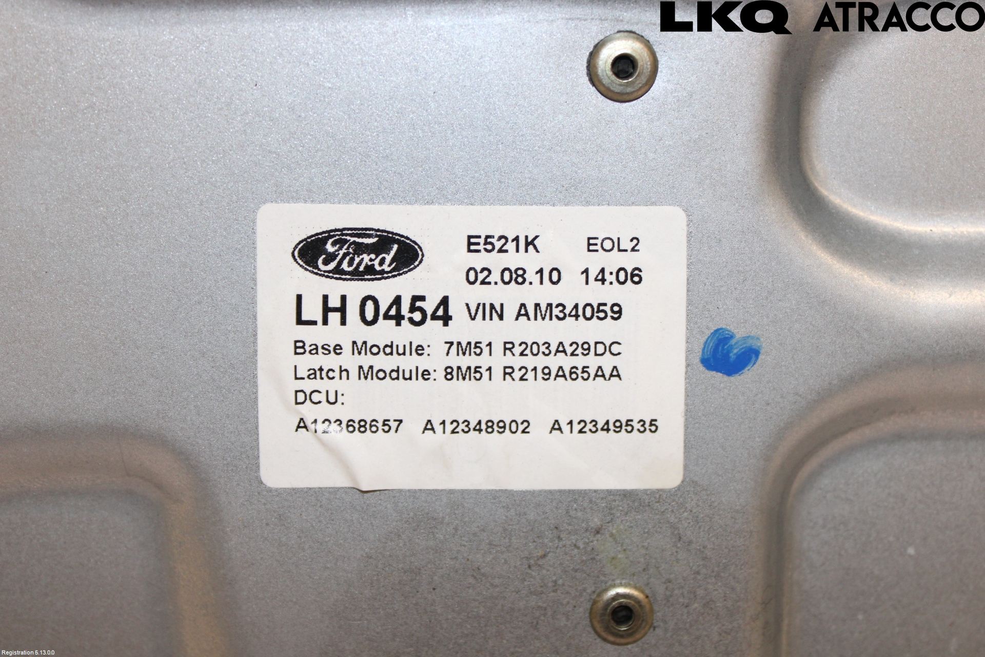 Ford KUGA 08-12 Fönsterhiss El Kompl