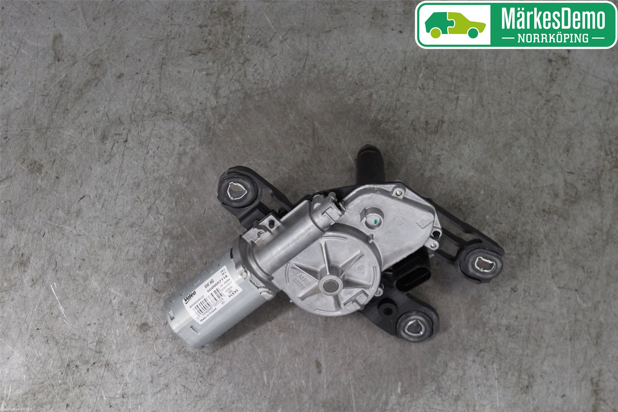 Volkswagen VW GOLF / E-GOLF VII 13-20 Torkarmotor Baklucka