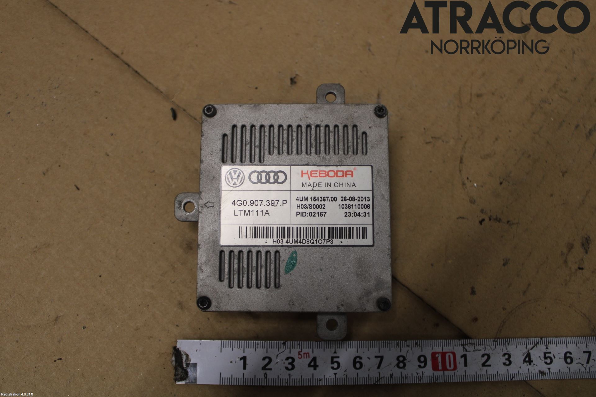 Audi A3/S3 8V 13-20 Styrenhet Strålkastare