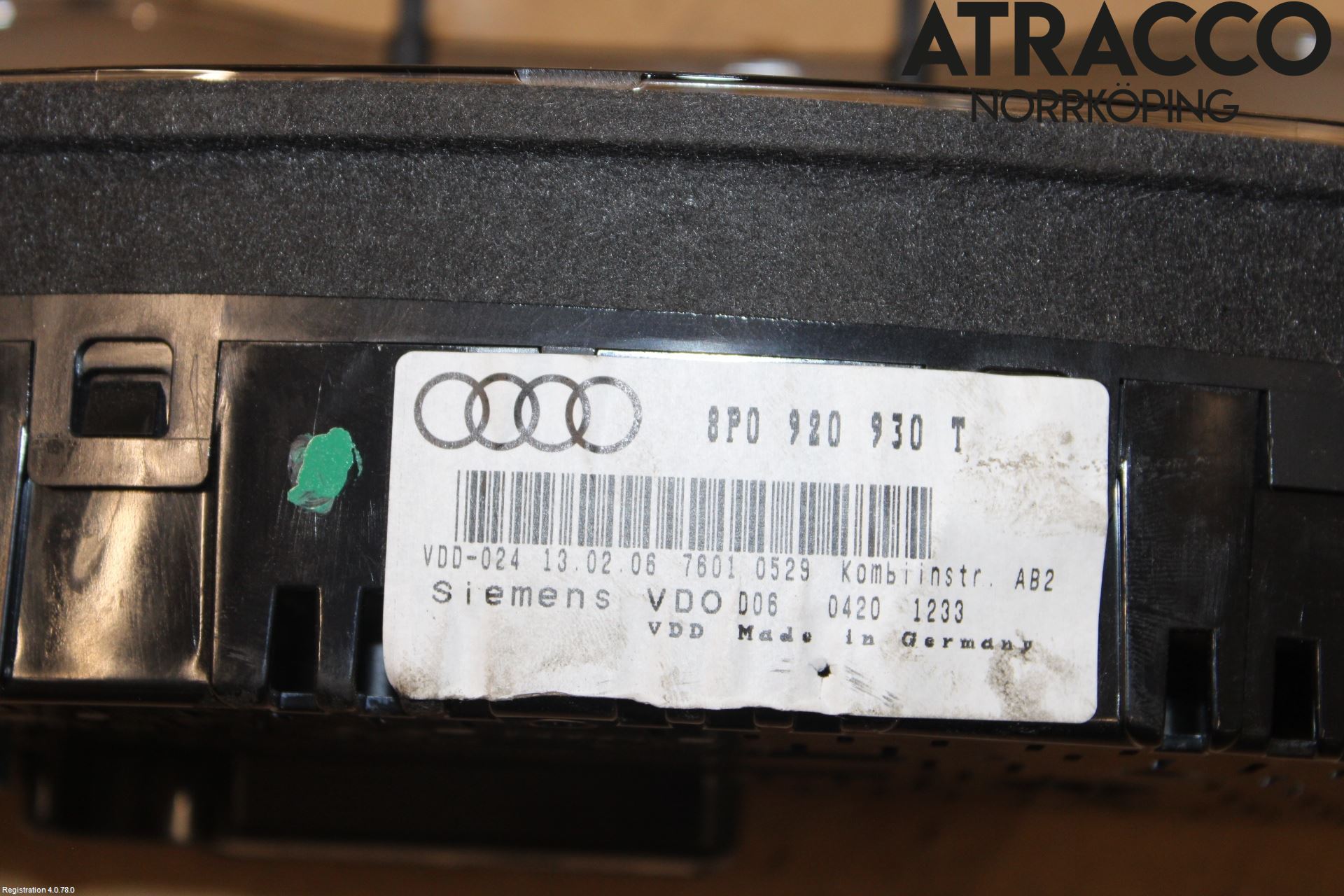 Audi A3/S3 05-13 Instrument Komb