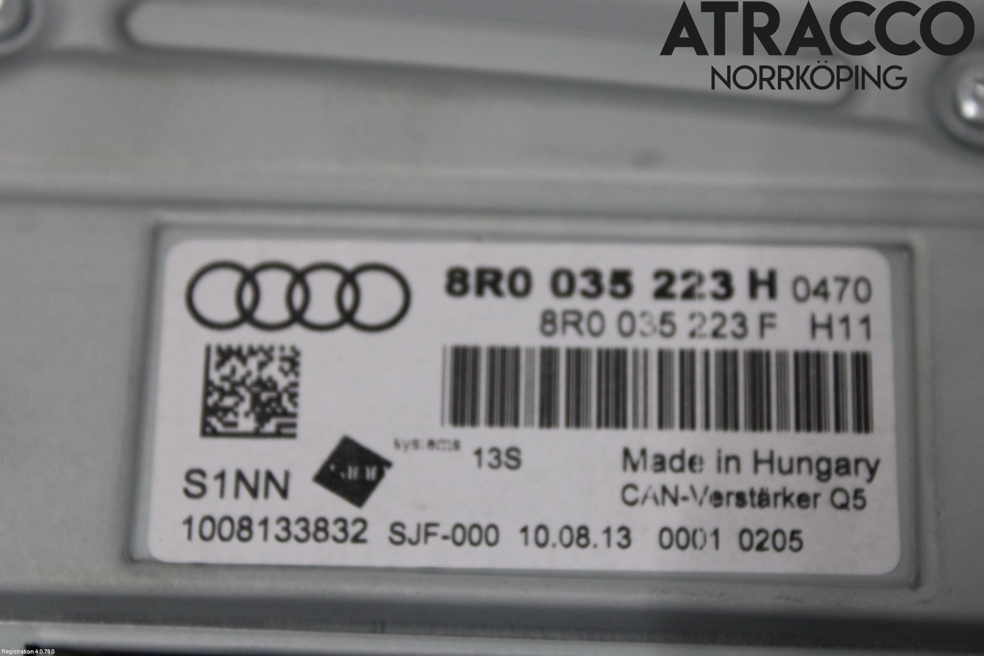 Audi A4 12-15 Radio-Stereo Förstärkare
