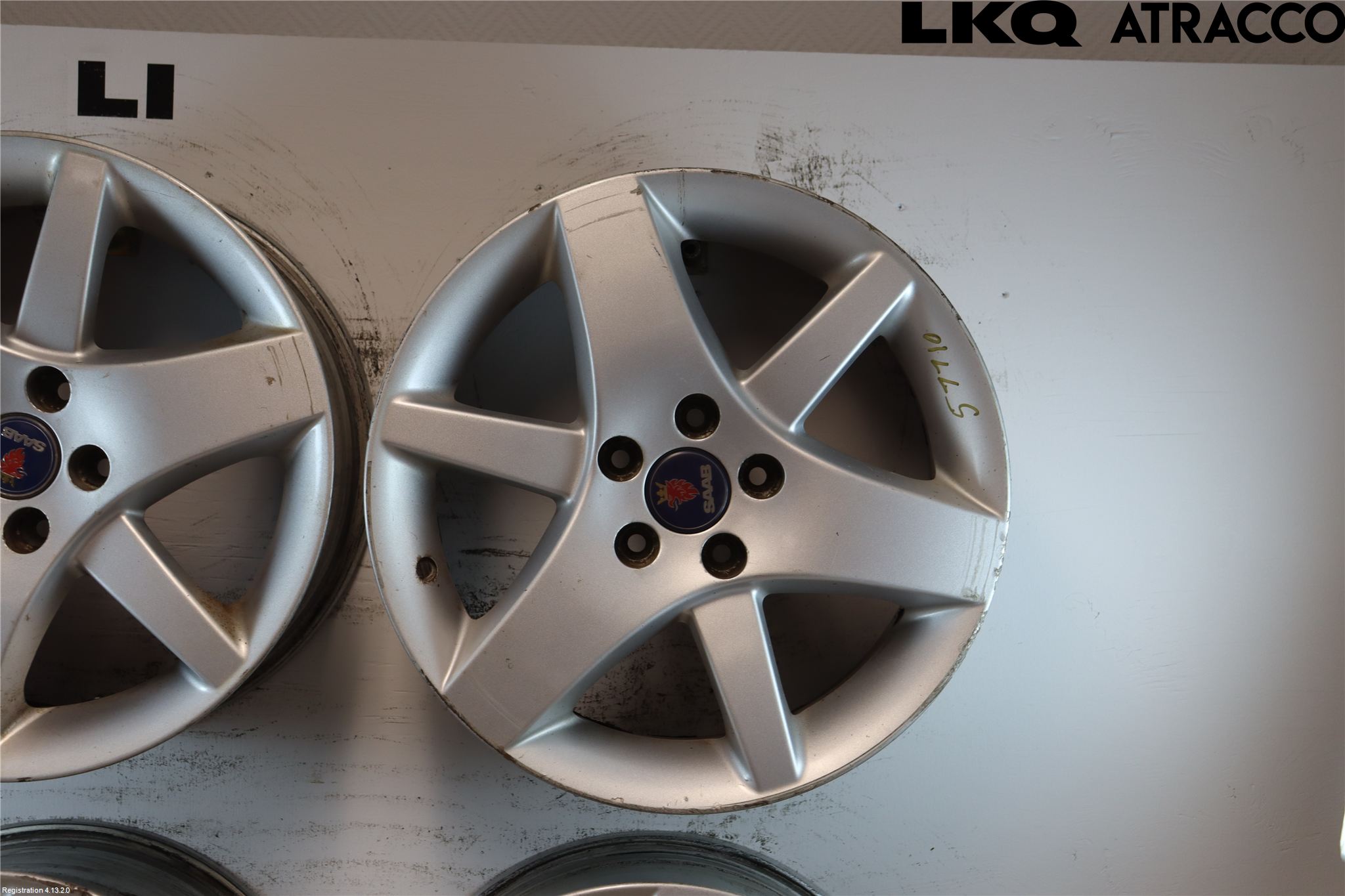Saab 9-3 VER 2 Fälgsats Aluminium