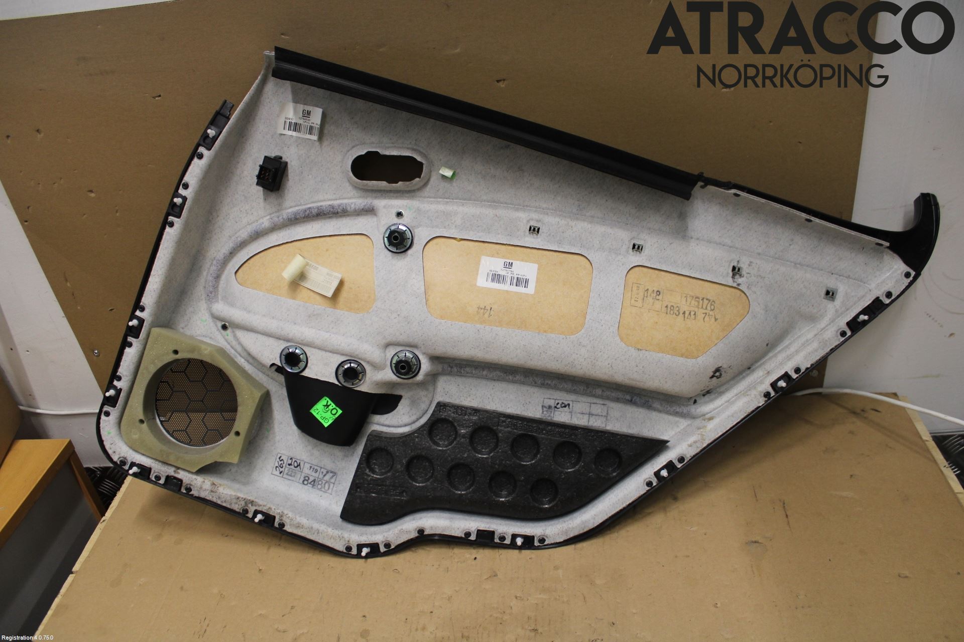 Saab 9-5     06-10 Dörrklädsel Vä