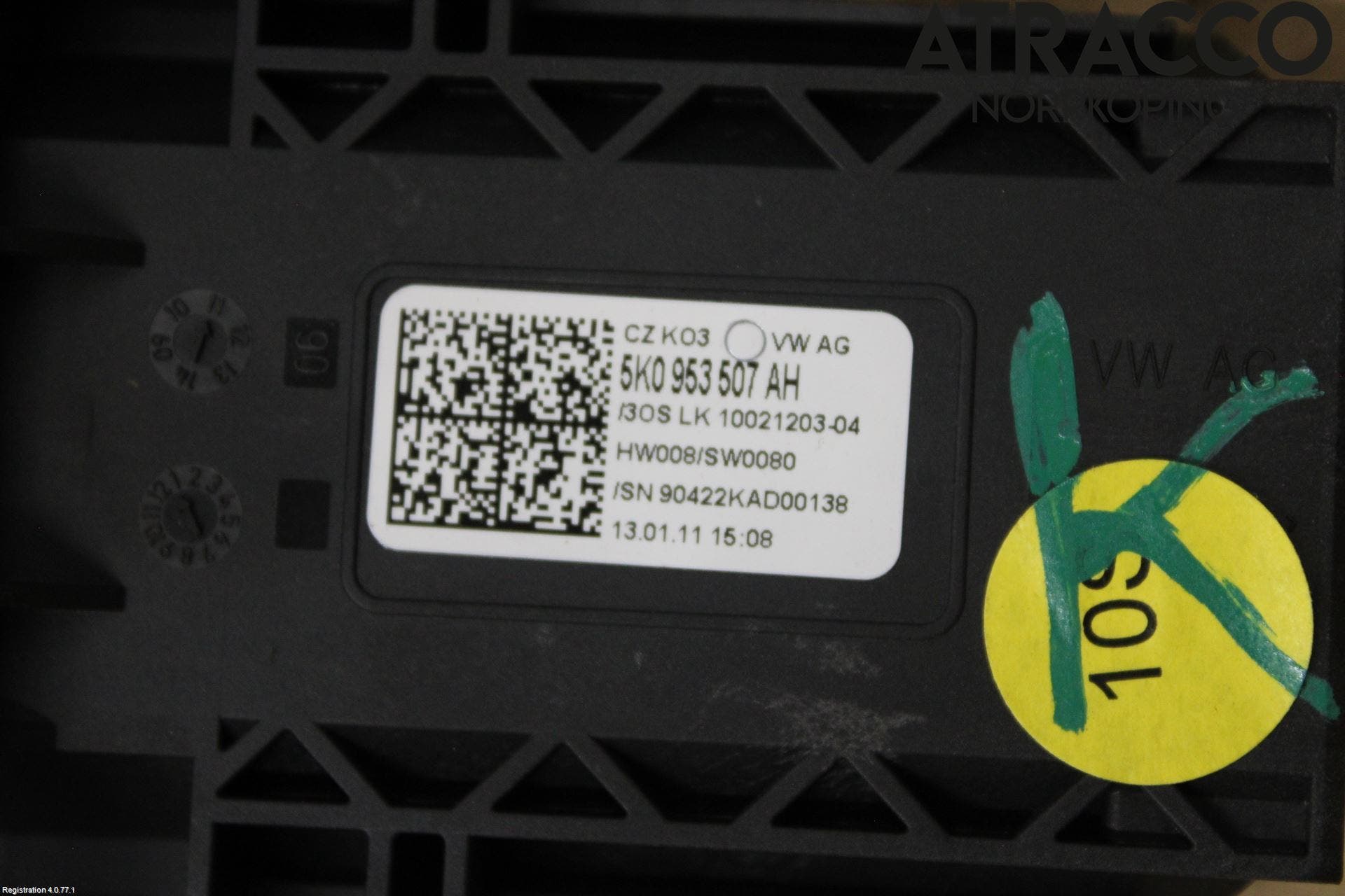 Volkswagen VW GOLF VI 09-13 Spakcentral