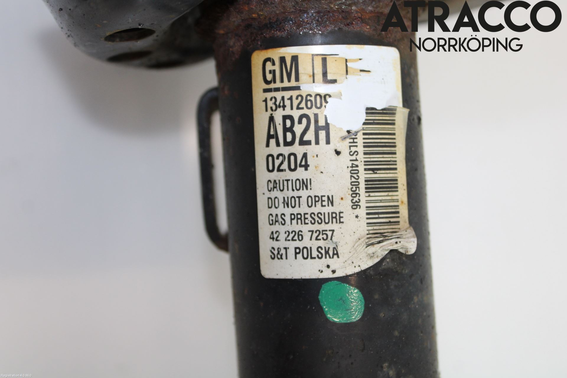 Opel ASTRA J 10-15 Fjäderben Fram Vänster