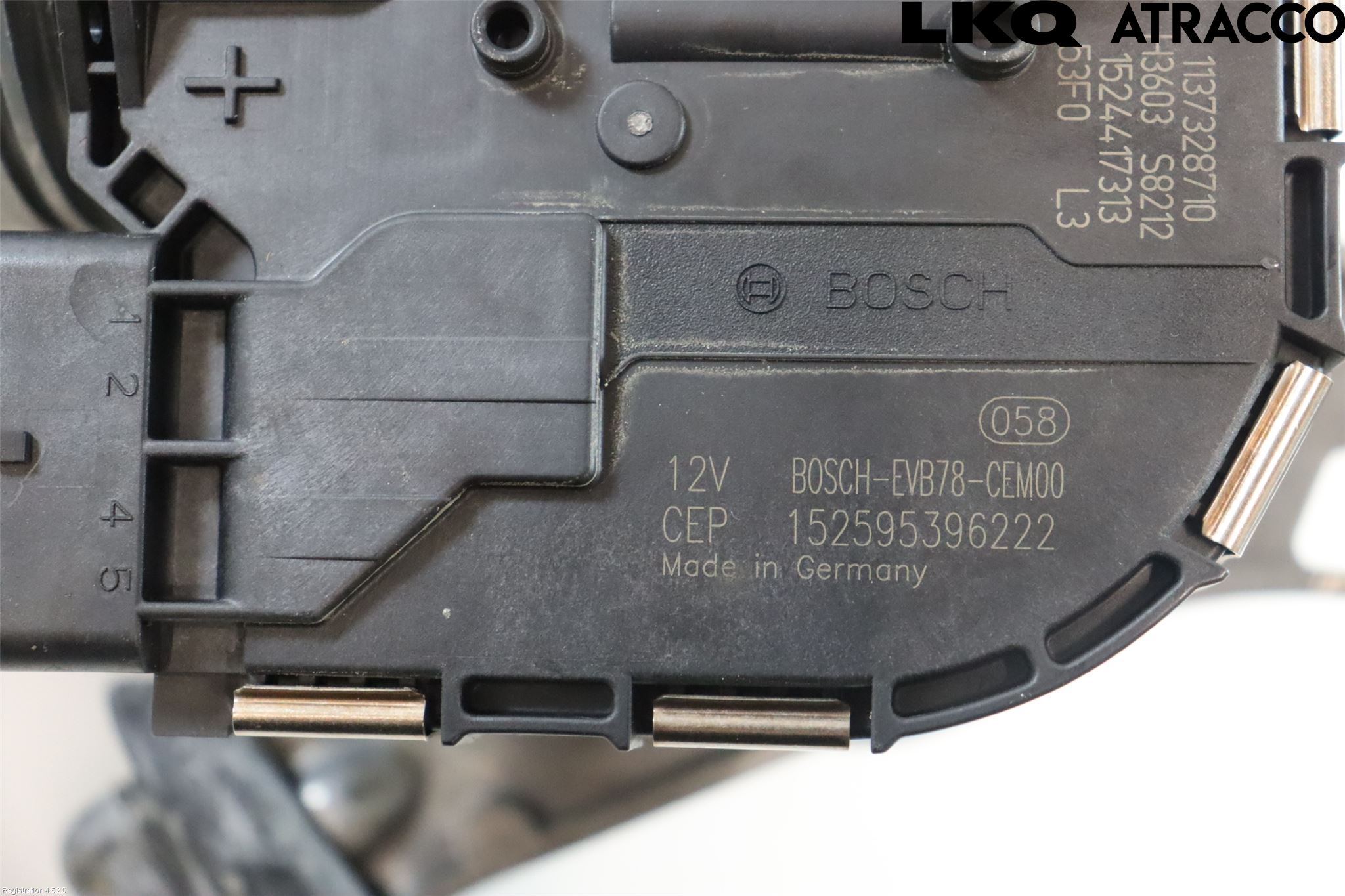 Citroen C4 PICASSO 14-18 Torkarmotor Vindruta