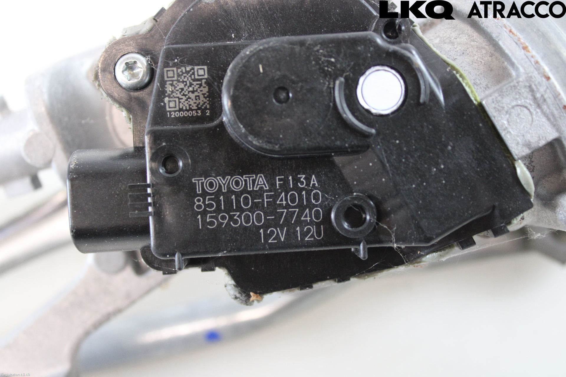 Toyota C-HR 16-23 Torkarmekanism Vindruta