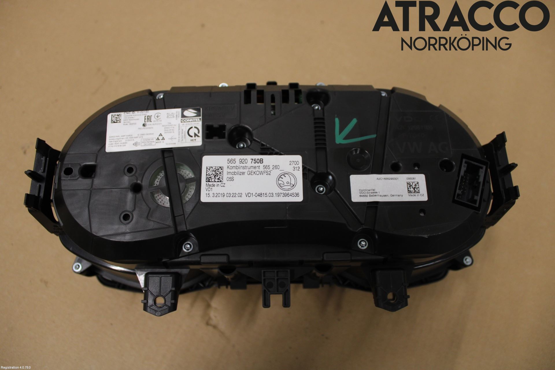 Skoda KODIAQ 17-24 Instrument Komb